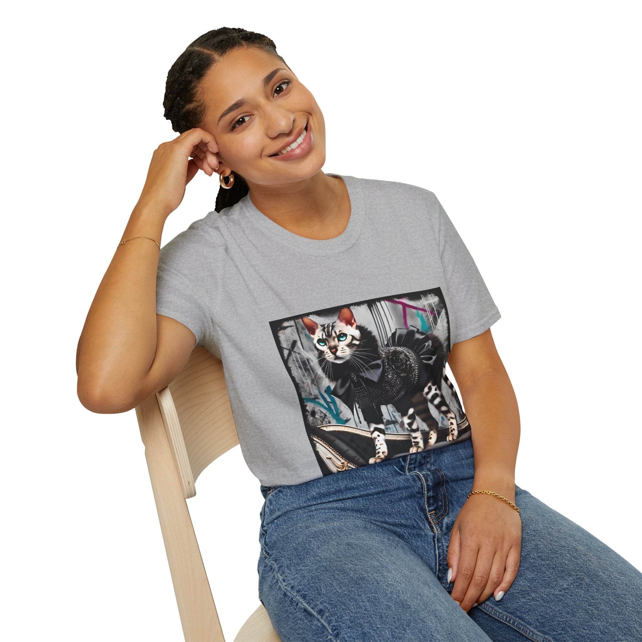 Bengal Cat Bold Babe | Unisex Cat T-Shirt