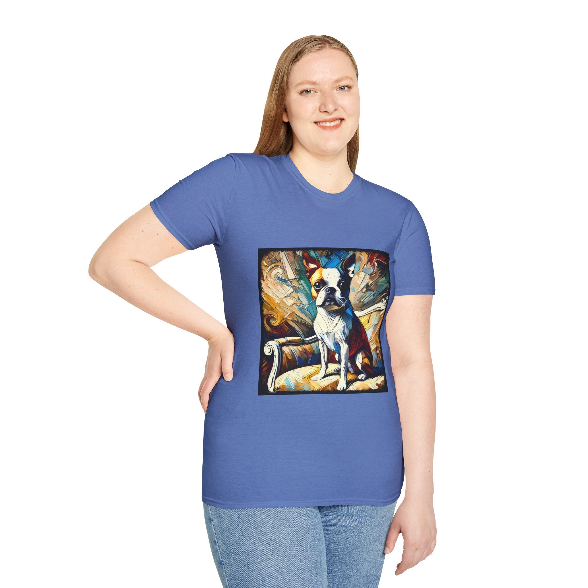 Boston Terrier Warm Classic | Unisex Dog T-Shirt
