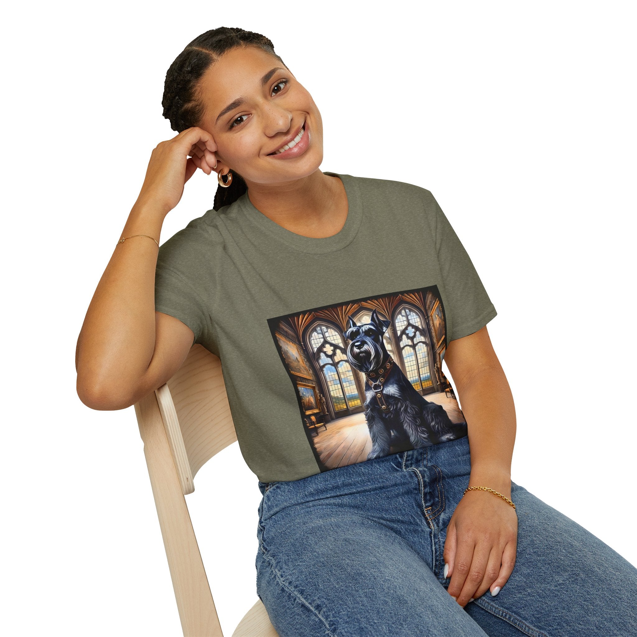 Schnauzer Royalty |  Unisex Dog T-Shirt