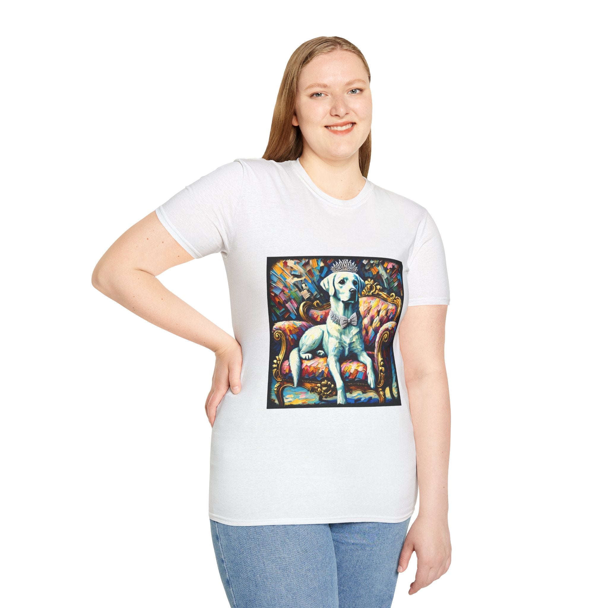 Labrador Retriever Diamond Princess Classic  | Unisex Dog T-Shirt