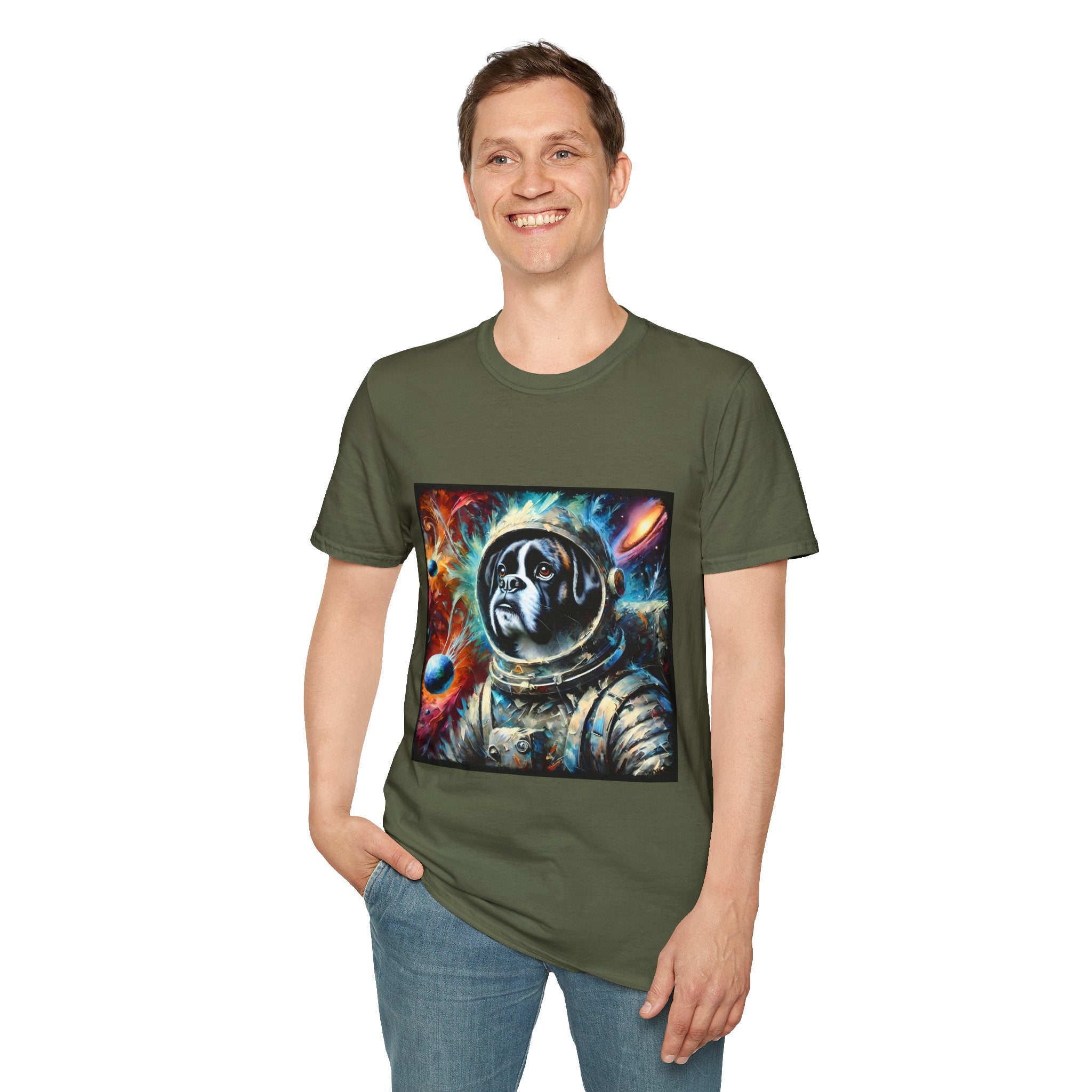 Boxer Stellar Pup | Unisex Dog T-Shirt