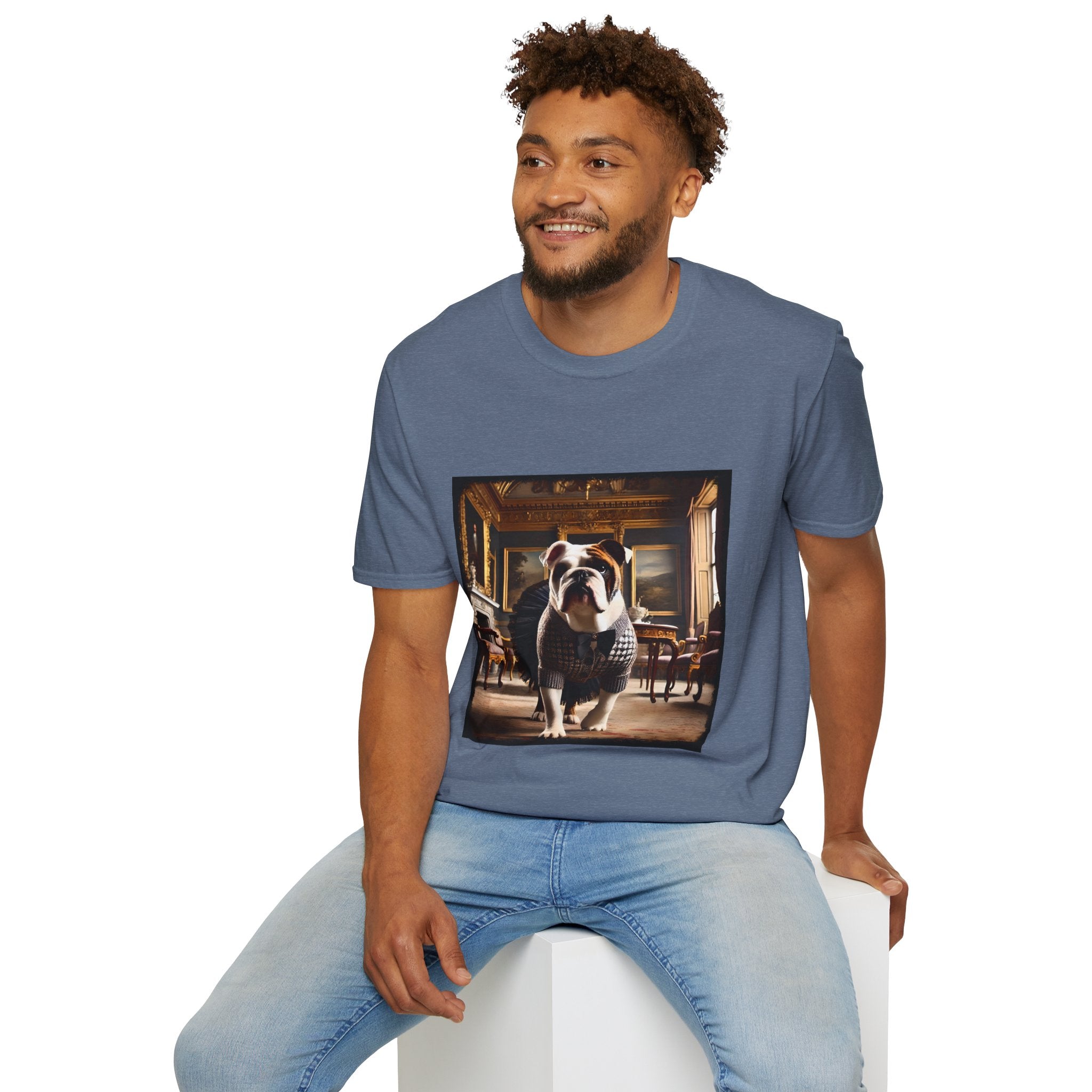 Bulldog Runway Rich | Unisex Dog T-Shirt