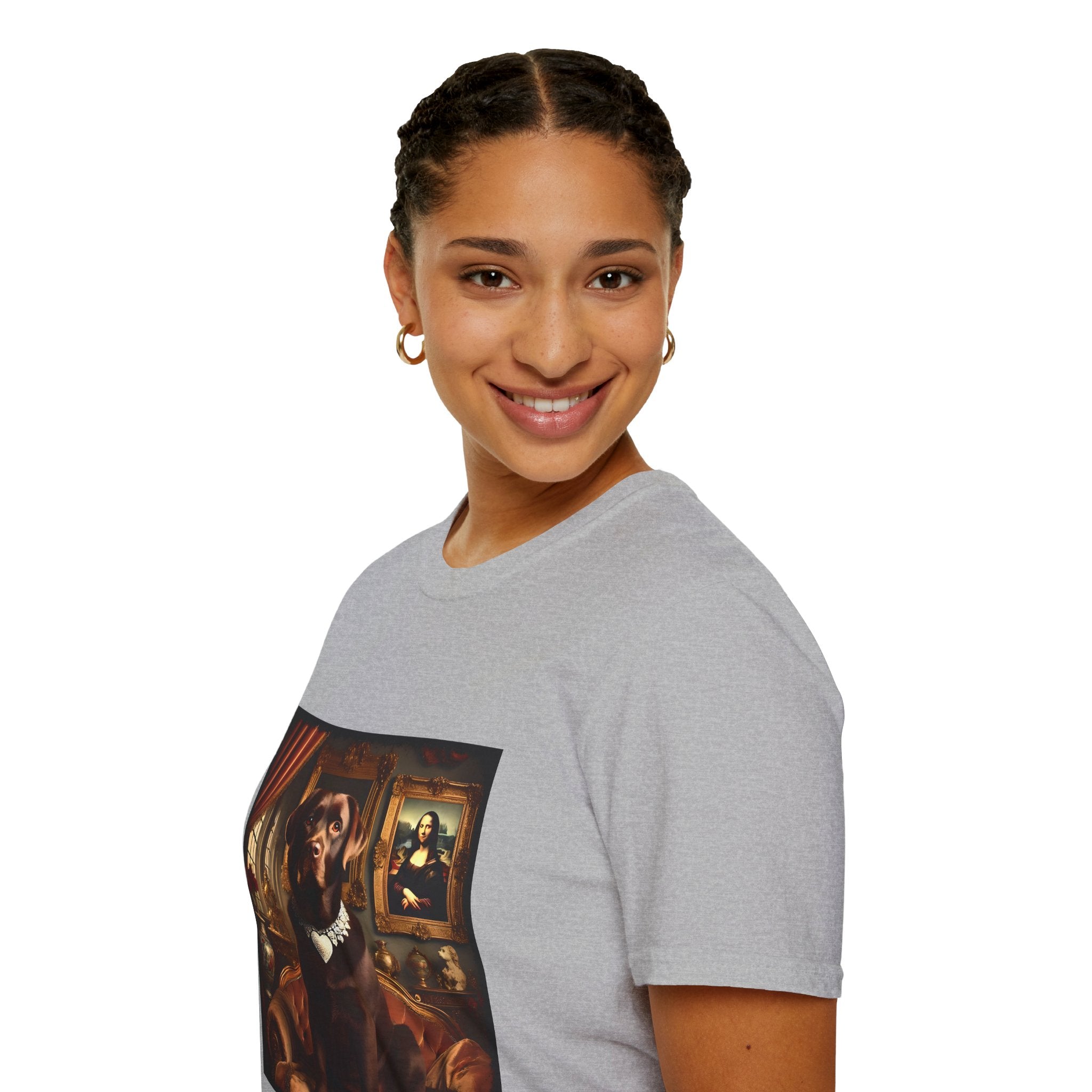 Labrador Retriever Heart Diamond Duchess | Unisex Dog T-Shirt