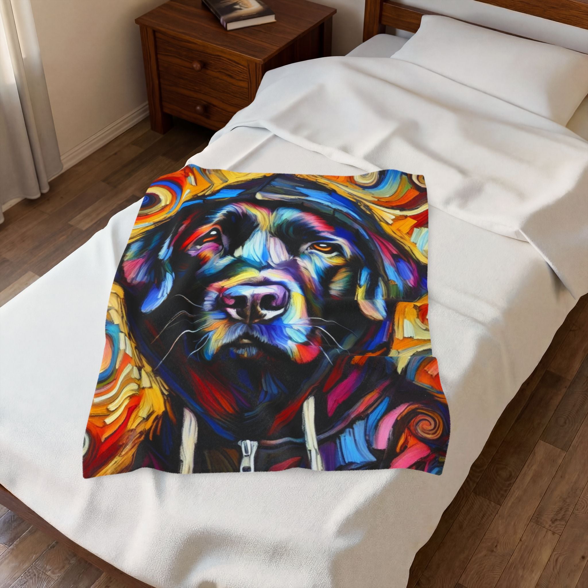 Labrador Retriever Blanket | Hoodie Swirl Dog Lover Gift
