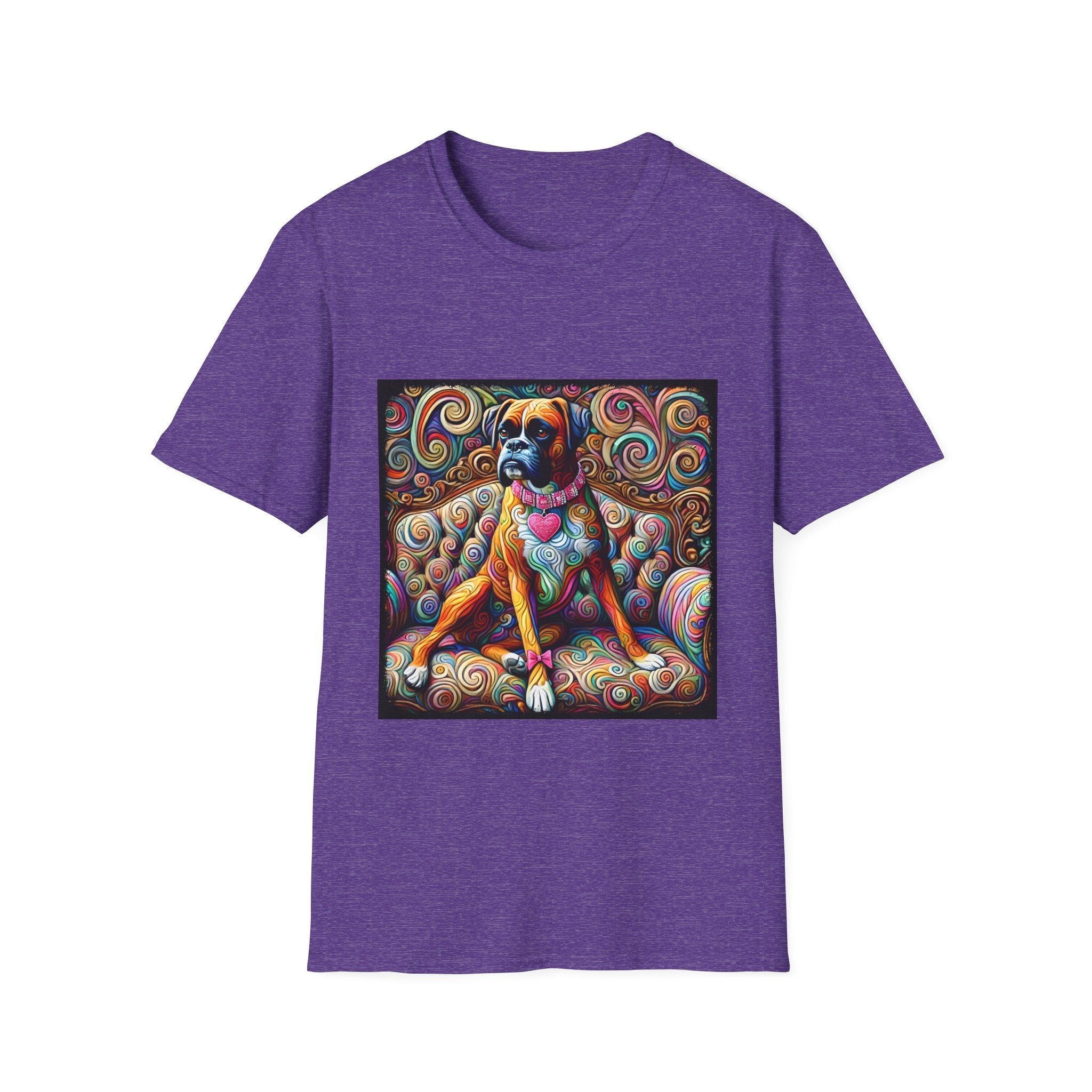 Boxer Love Swirl | Unisex Dog T-Shirt