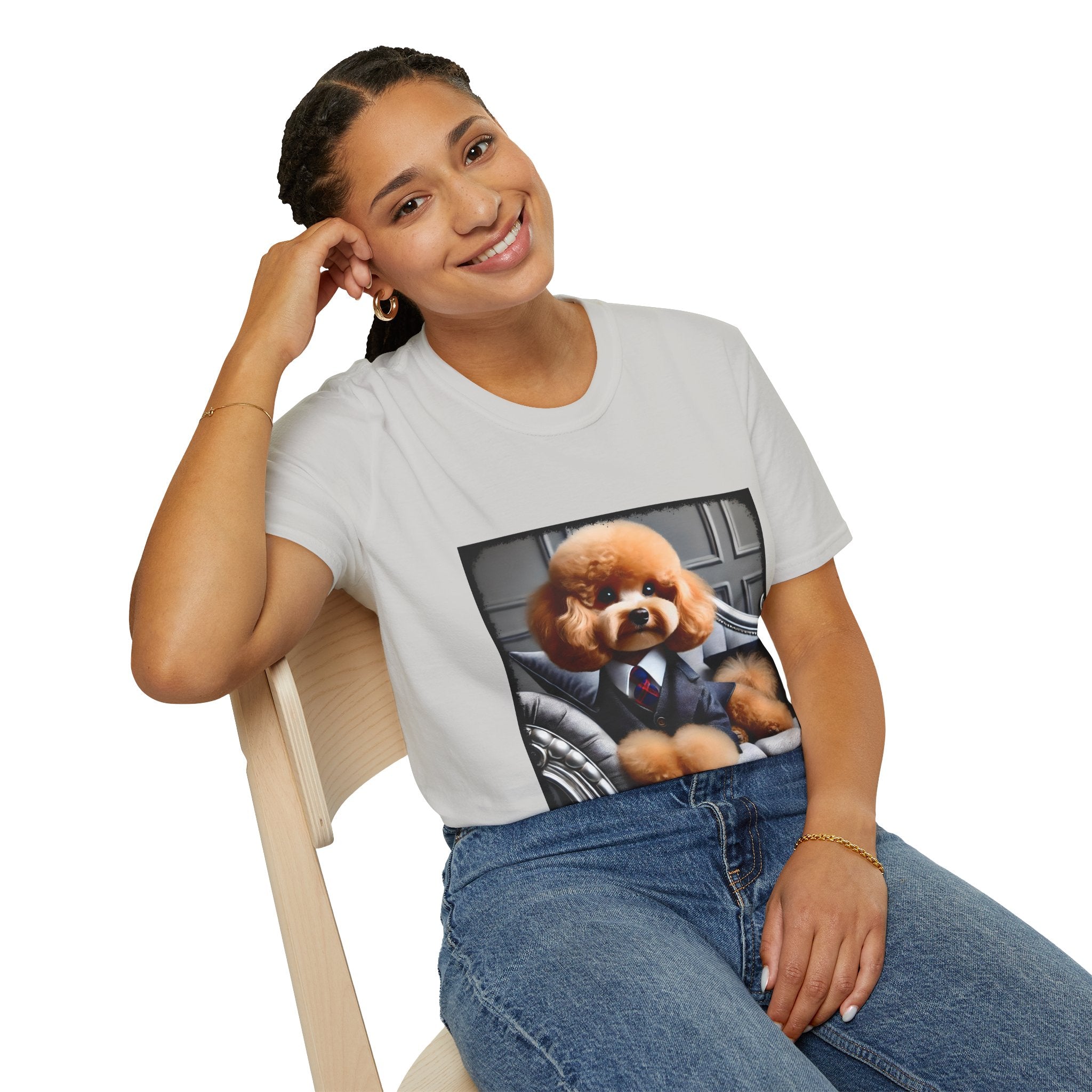 Poodle Suave Icon | Unisex Dog T-Shirt
