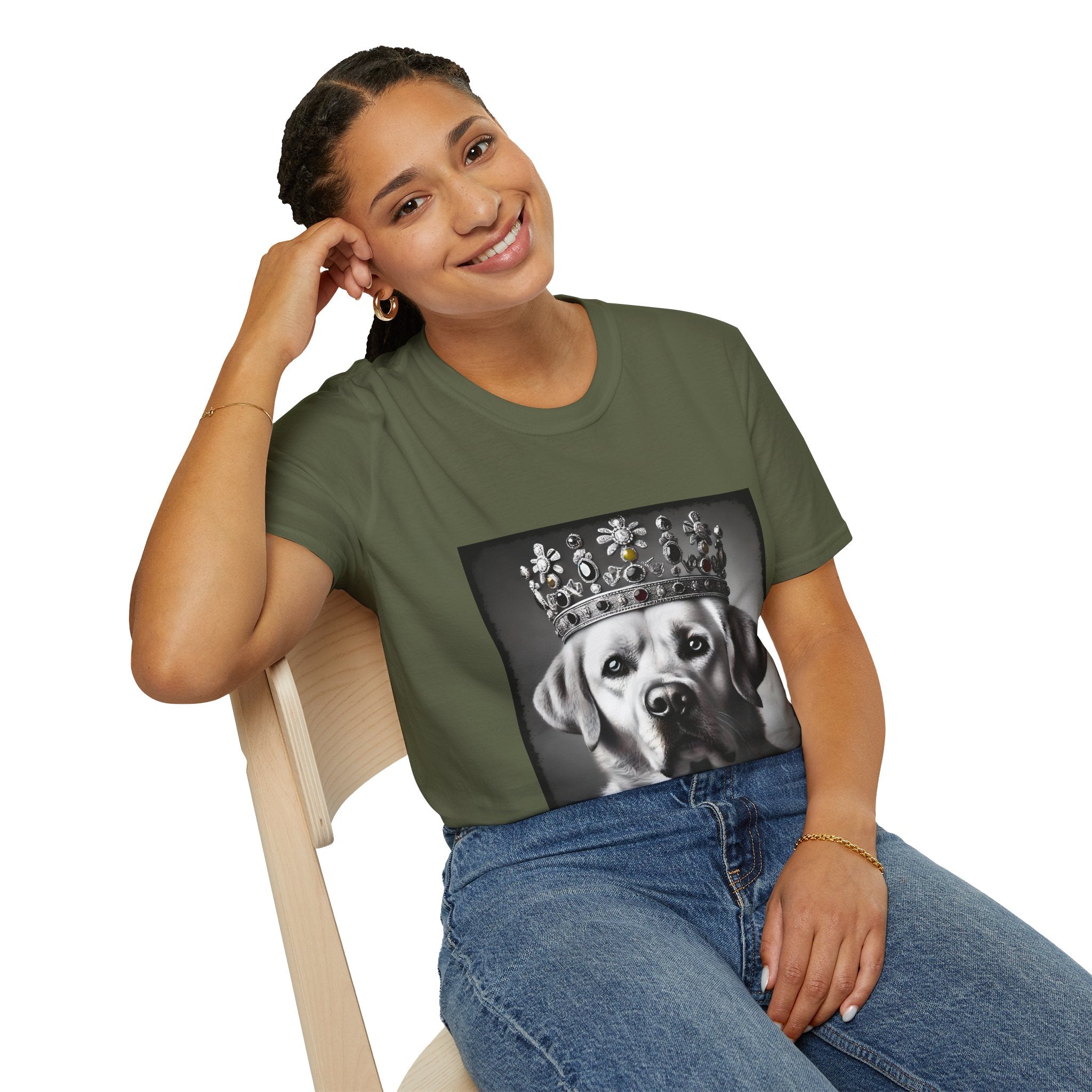Labrador Retriever King Icon | Unisex Dog T-Shirt