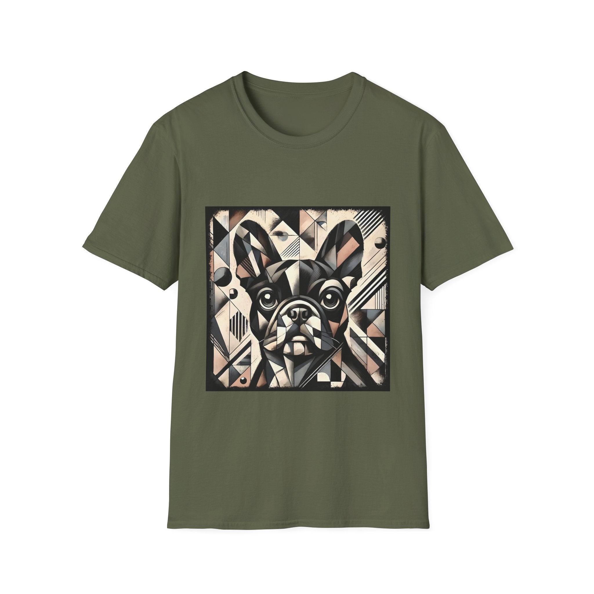 French Bulldog Shirt | Bold Geometric Dog Lover Tee