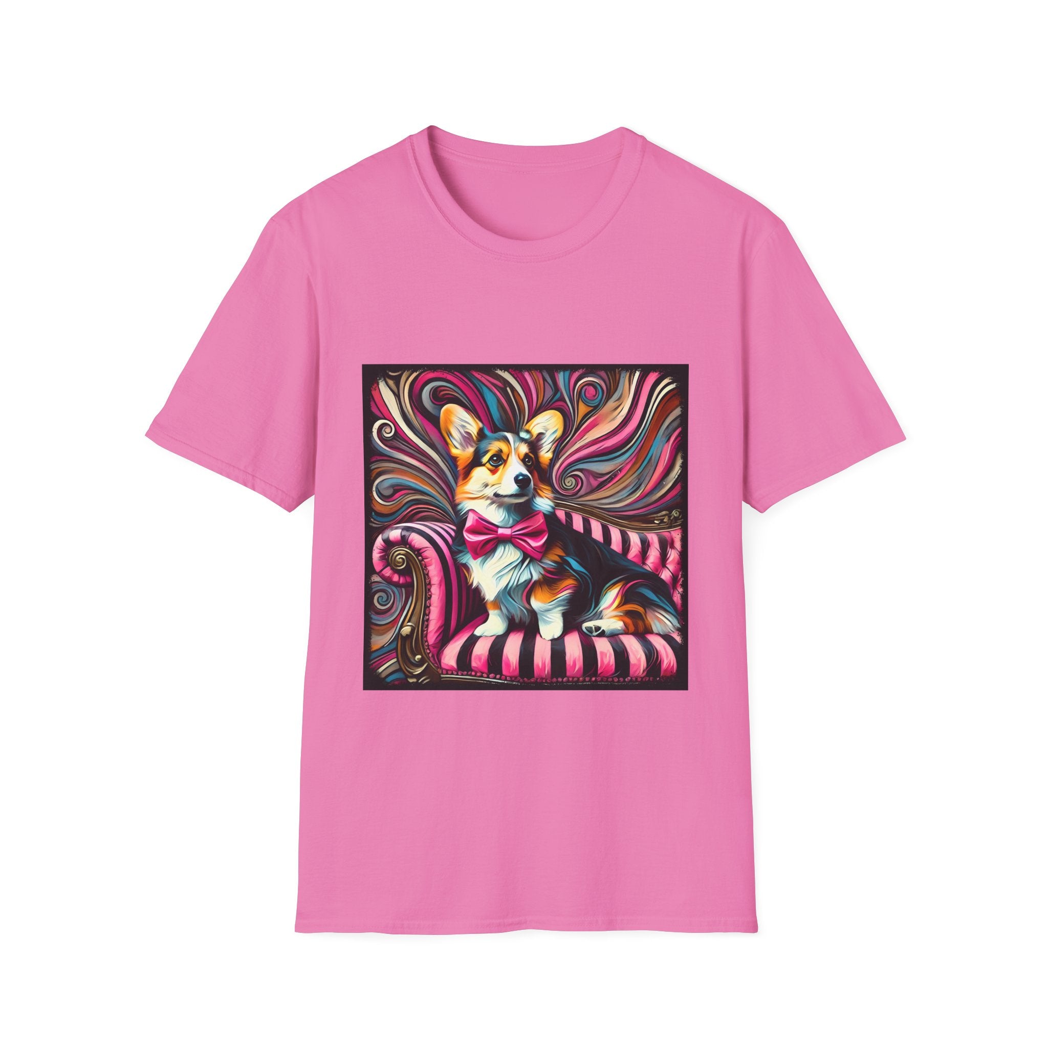 Pembroke Welsh Corgi Bold Rocker | Unisex Dog T-Shirt