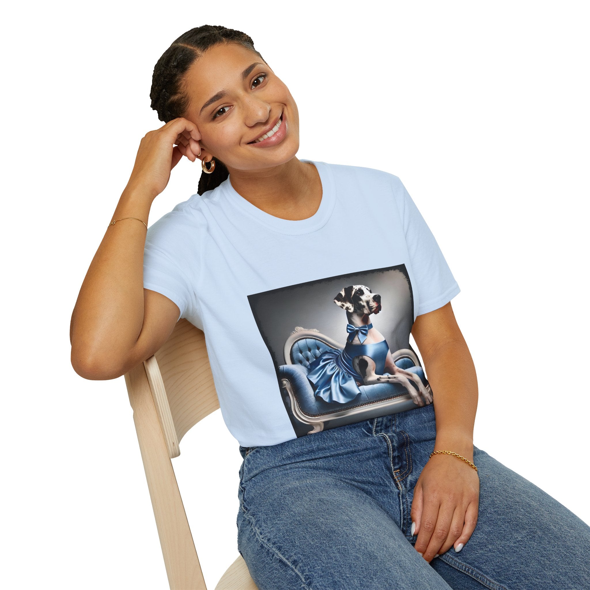 Great Dane Blue Belle | Unisex Dog T-Shirt
