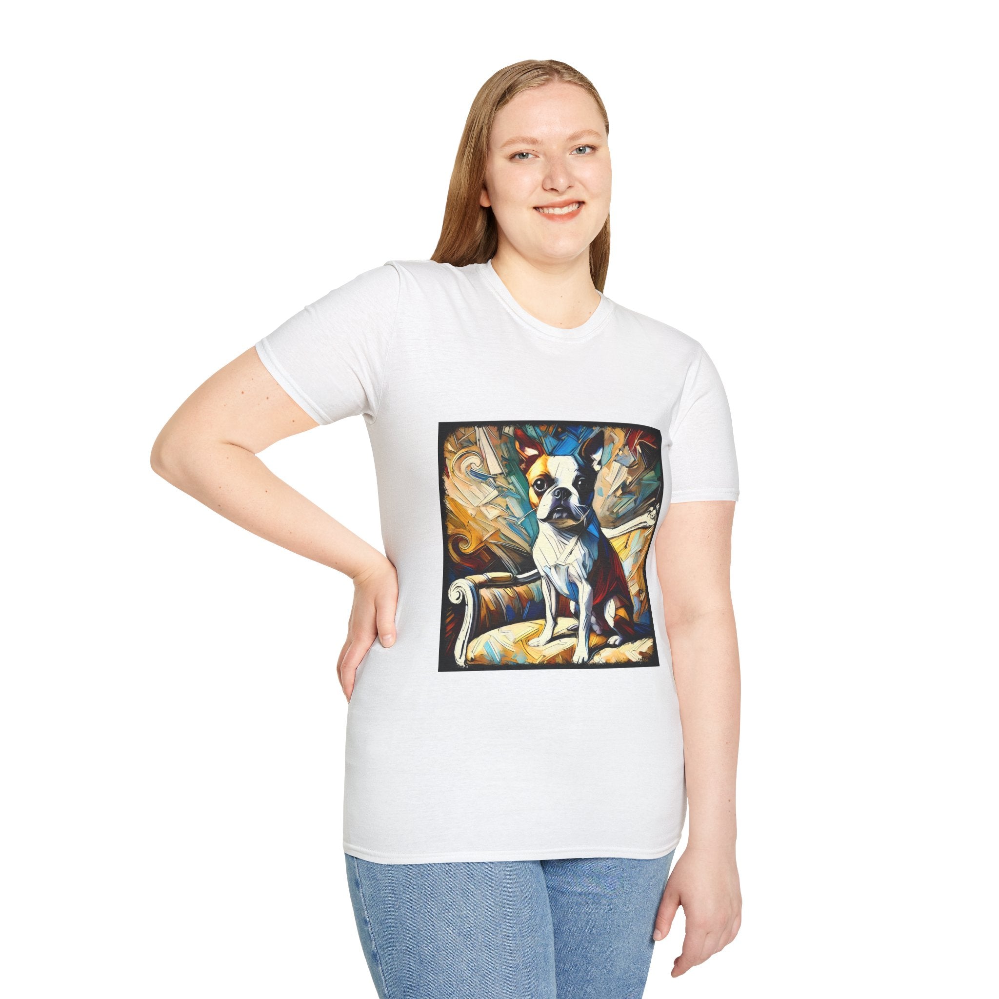 Boston Terrier Warm Classic | Unisex Dog T-Shirt