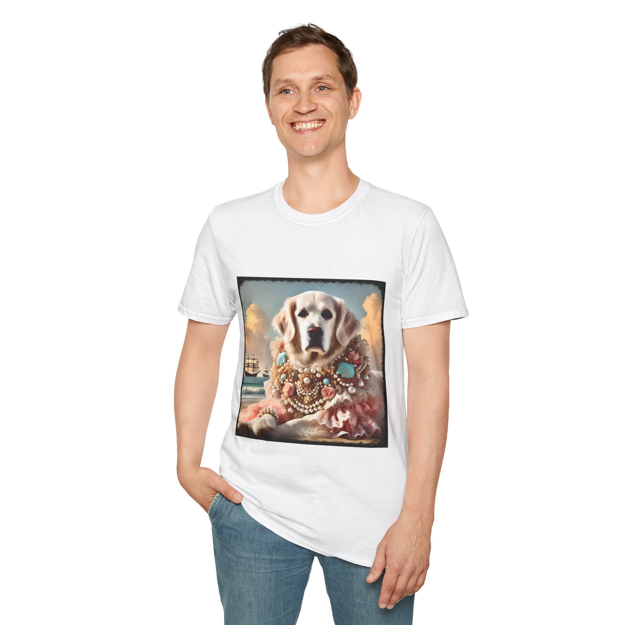 Golden Retriever Shirt | Beach Beauty Dog Lover Tee