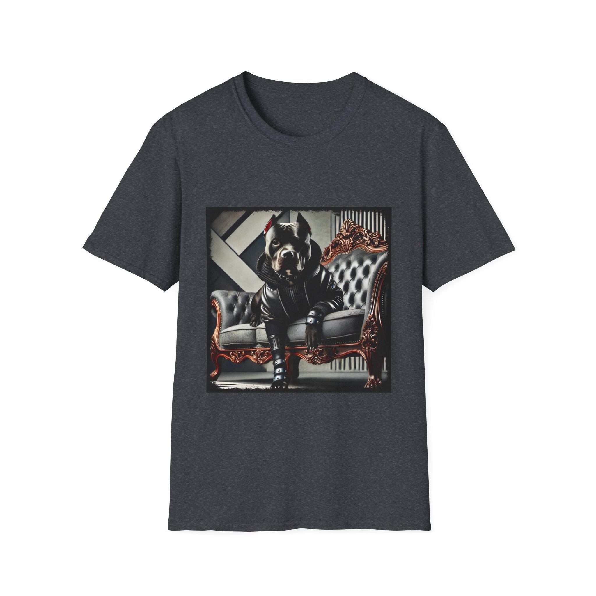 American Pit Bull Terrier Shirt | Leather Rebel Dog Lover Tee