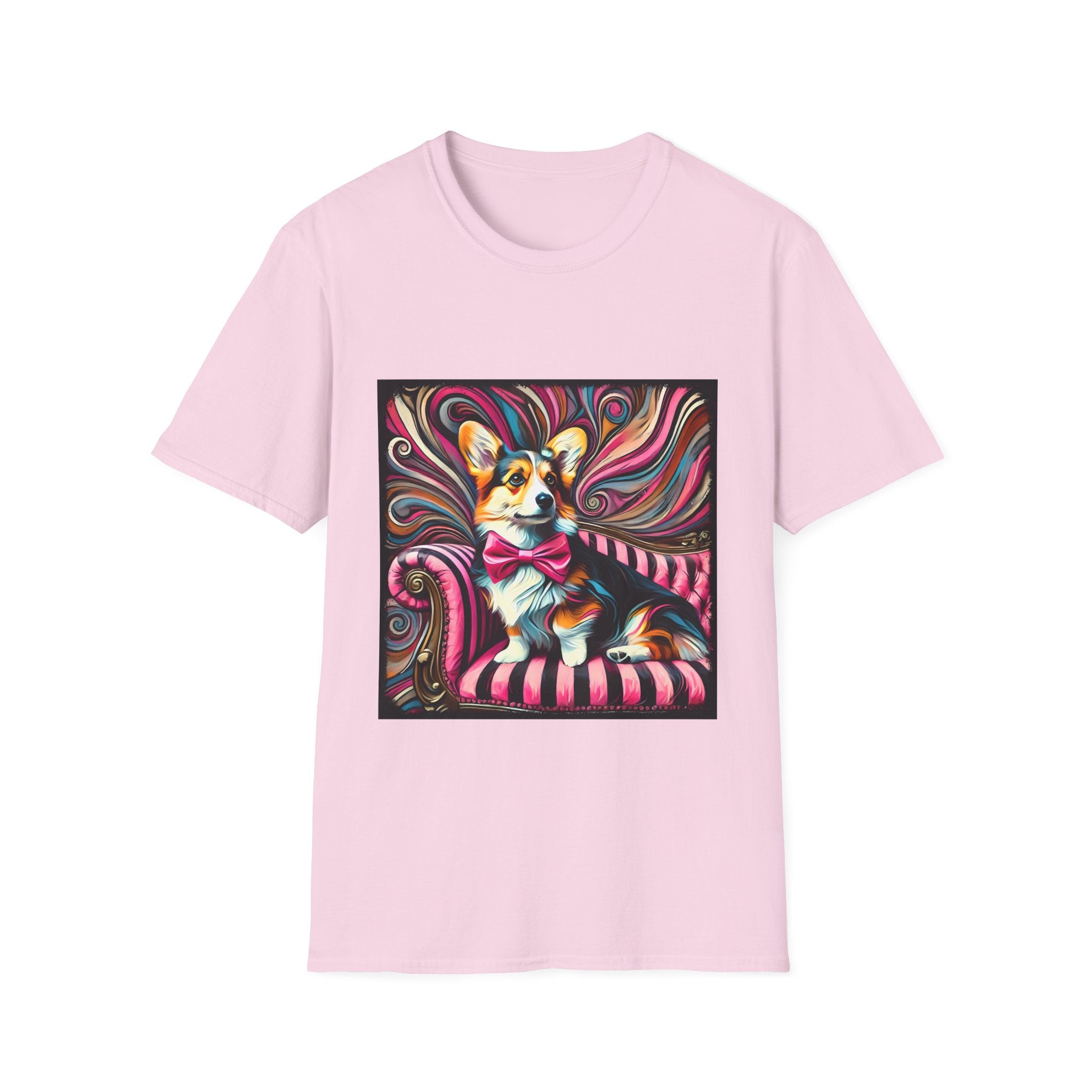 Pembroke Welsh Corgi Bold Rocker | Unisex Dog T-Shirt