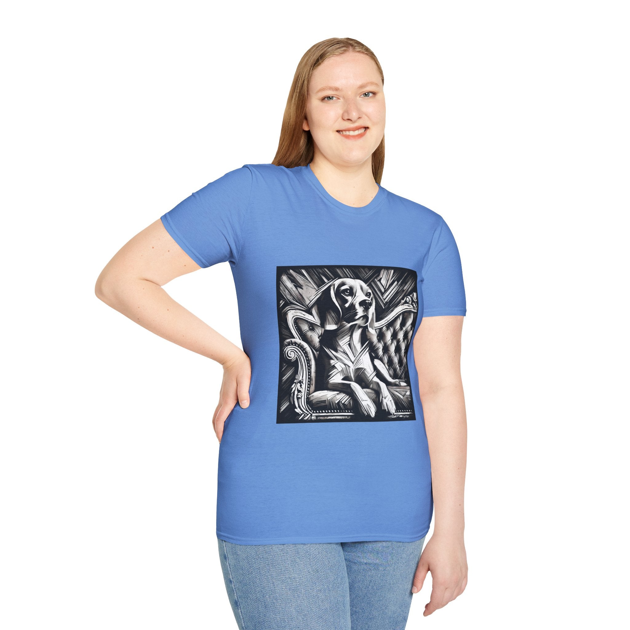 Beagle B&W Bold | Unisex Dog T-Shirt