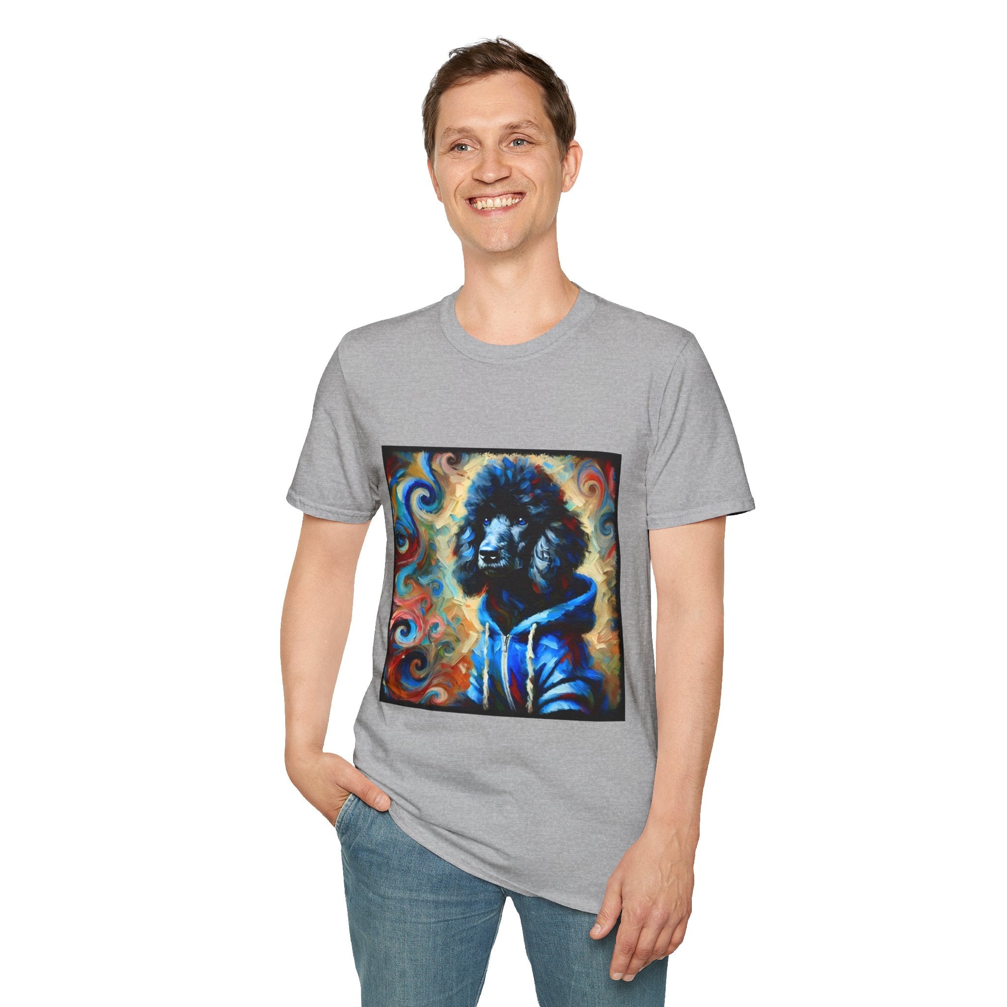Poodle Style Rebel Swirl | Unisex Dog T-Shirt