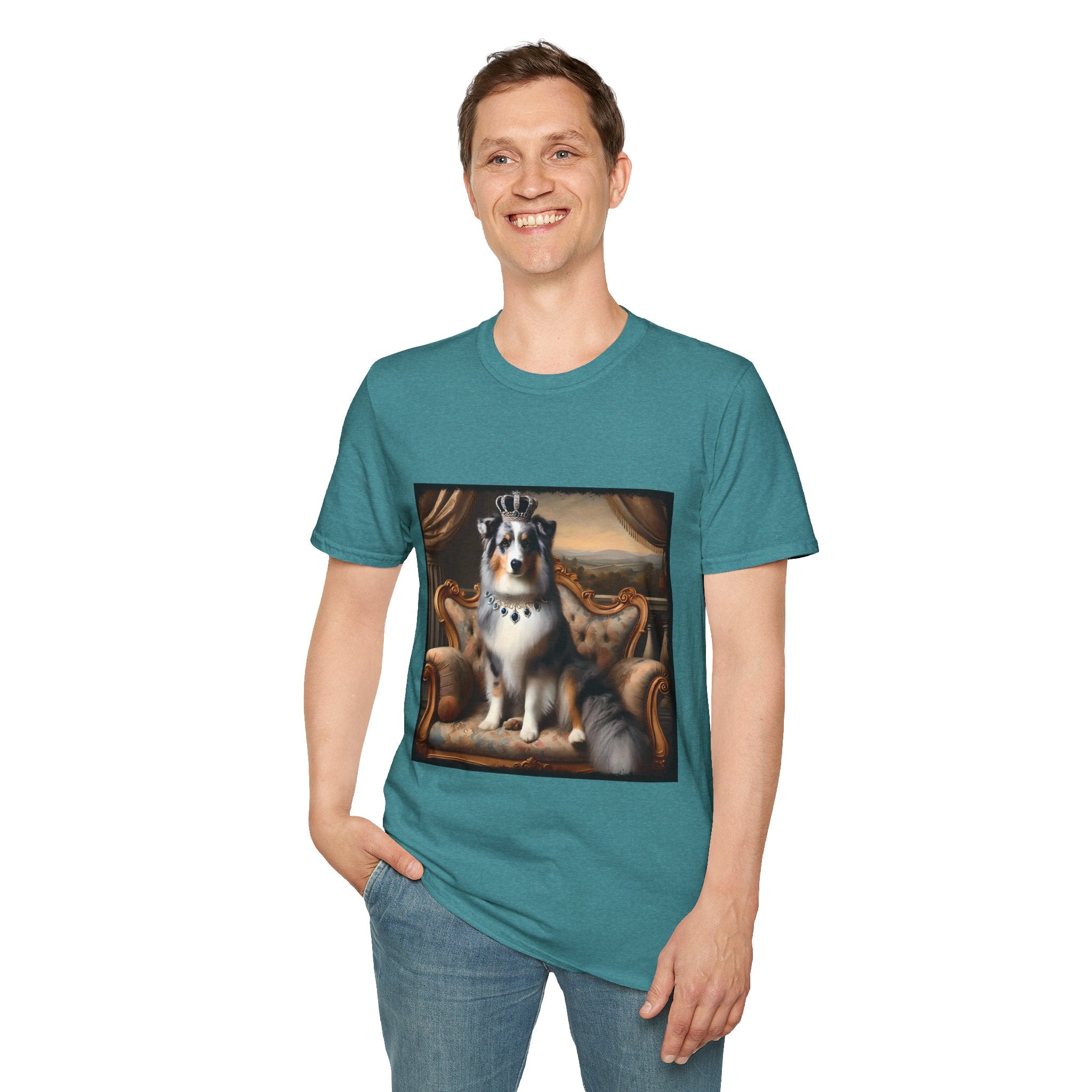 Miniature American Shepherd Posh Princess | Unisex Dog T-Shirt