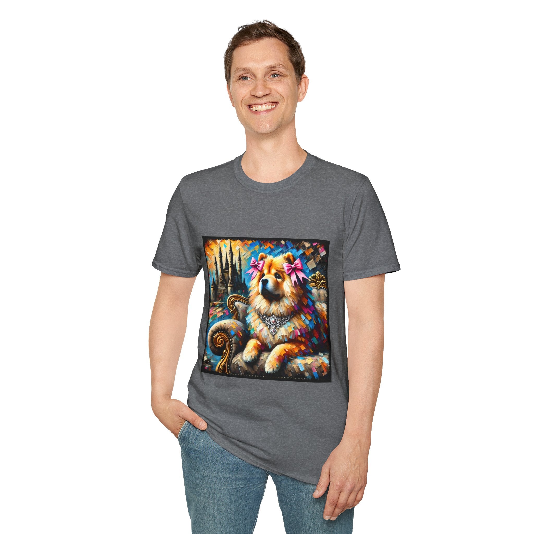 Chow Chow Diamond Princess Classic | Unisex Dog T-Shirt