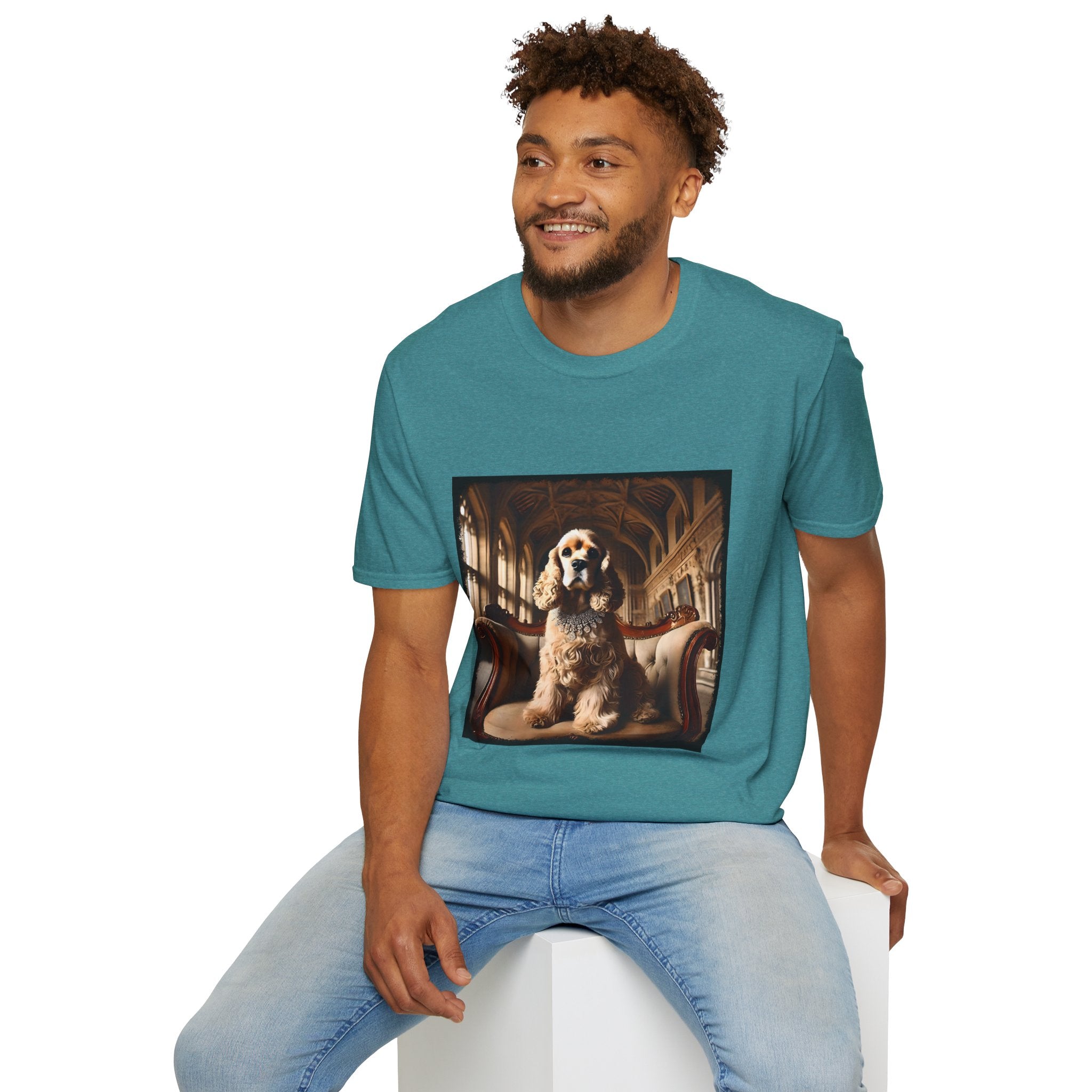 Cocker Spaniel Dashing Diva | Unisex Dog T-Shirt