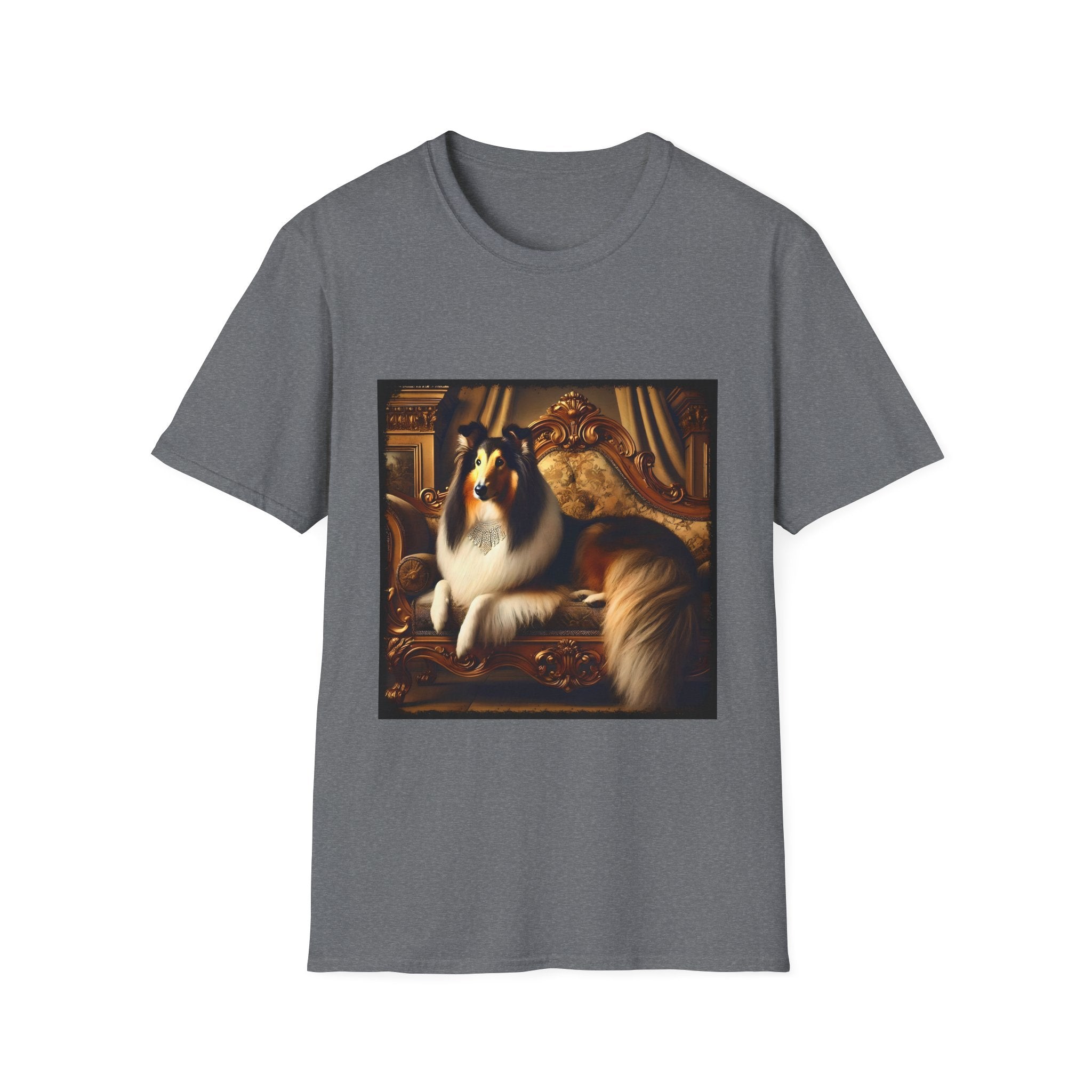 Collie Posh Princess | Unisex Dog T-Shirt