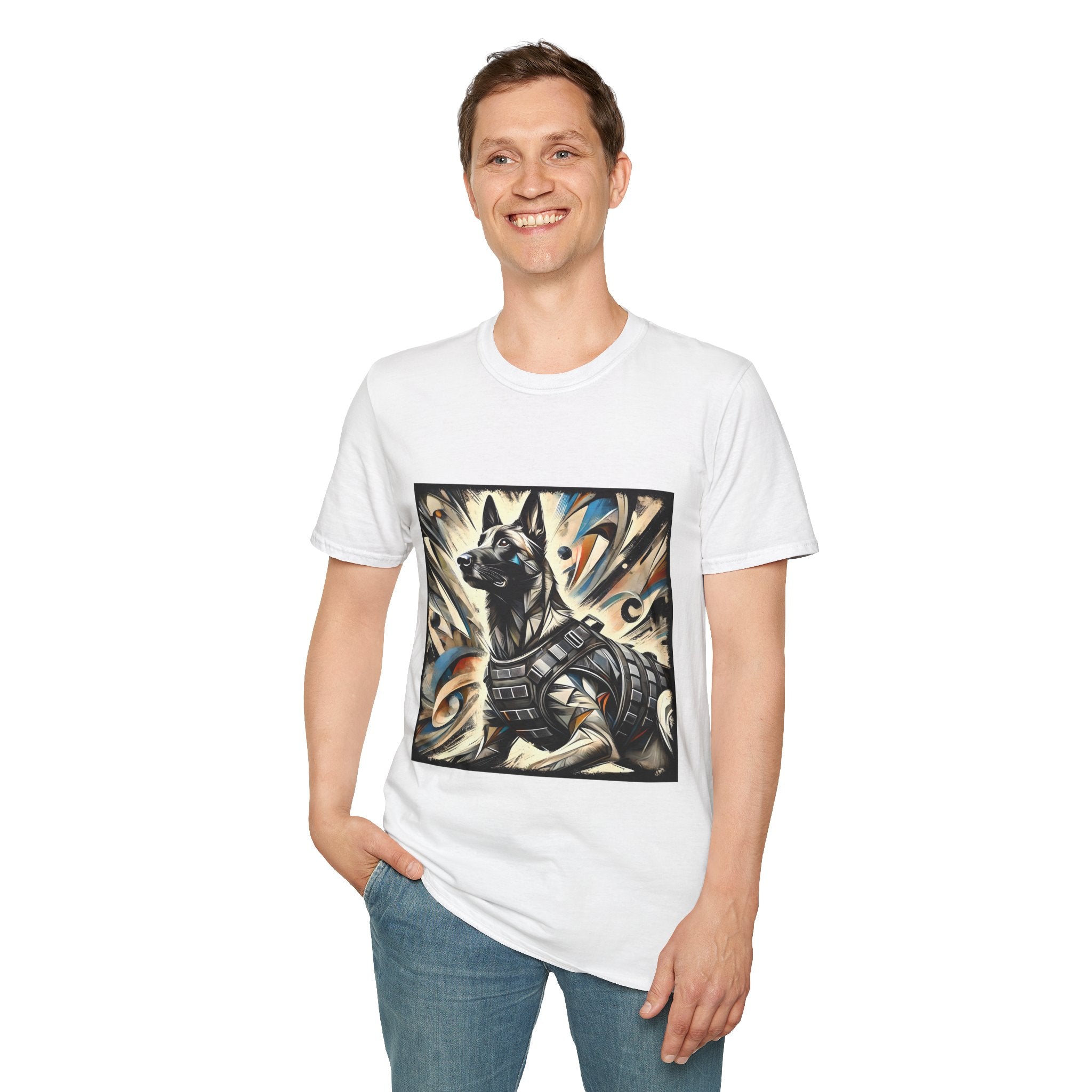 Belgian Malinois Defender Classic | Unisex Dog T-Shirt