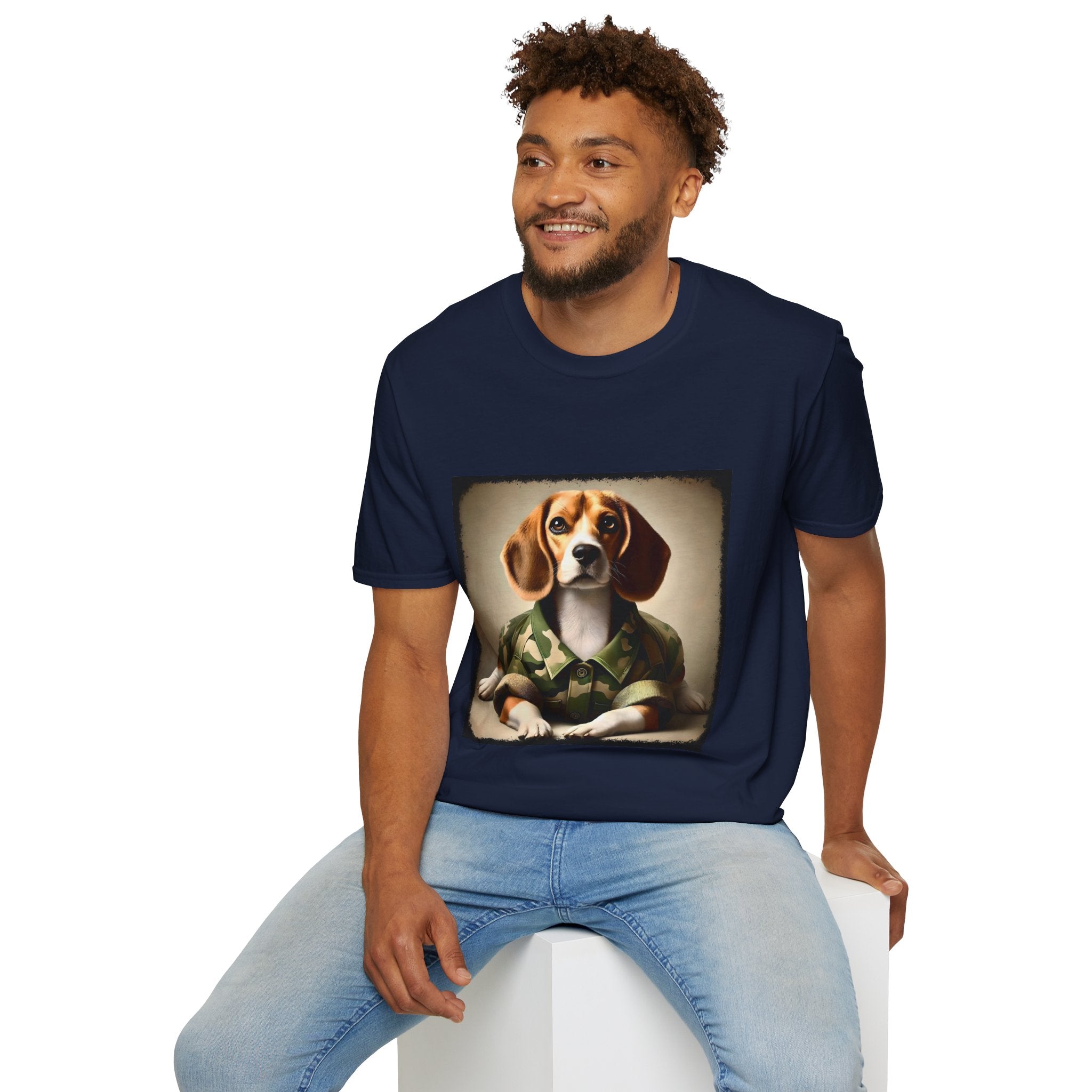 Beagle Camo Comrade | Unisex Dog T-Shirt