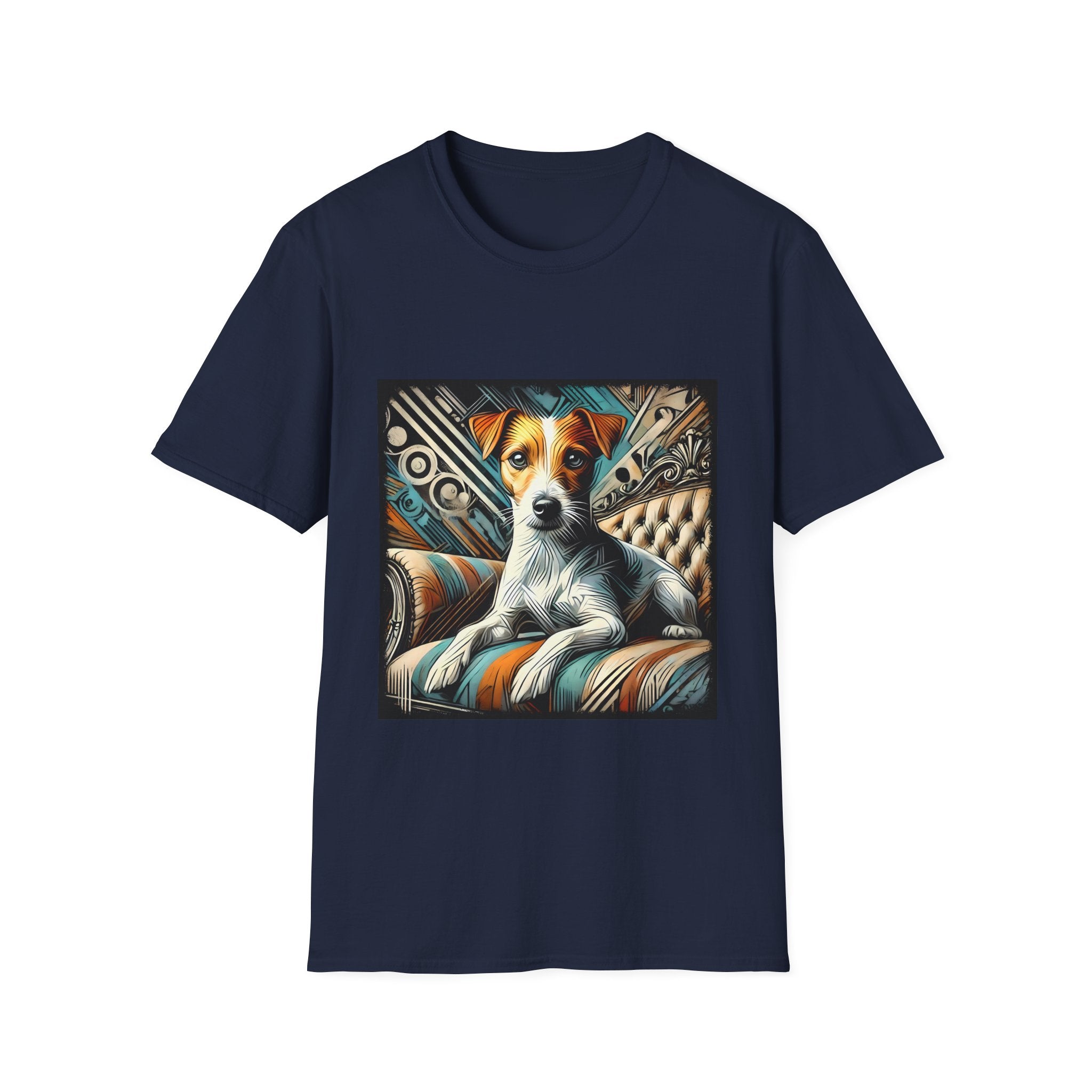Jack Russell Terrier Warm Rebel | Unisex Dog T-Shirt