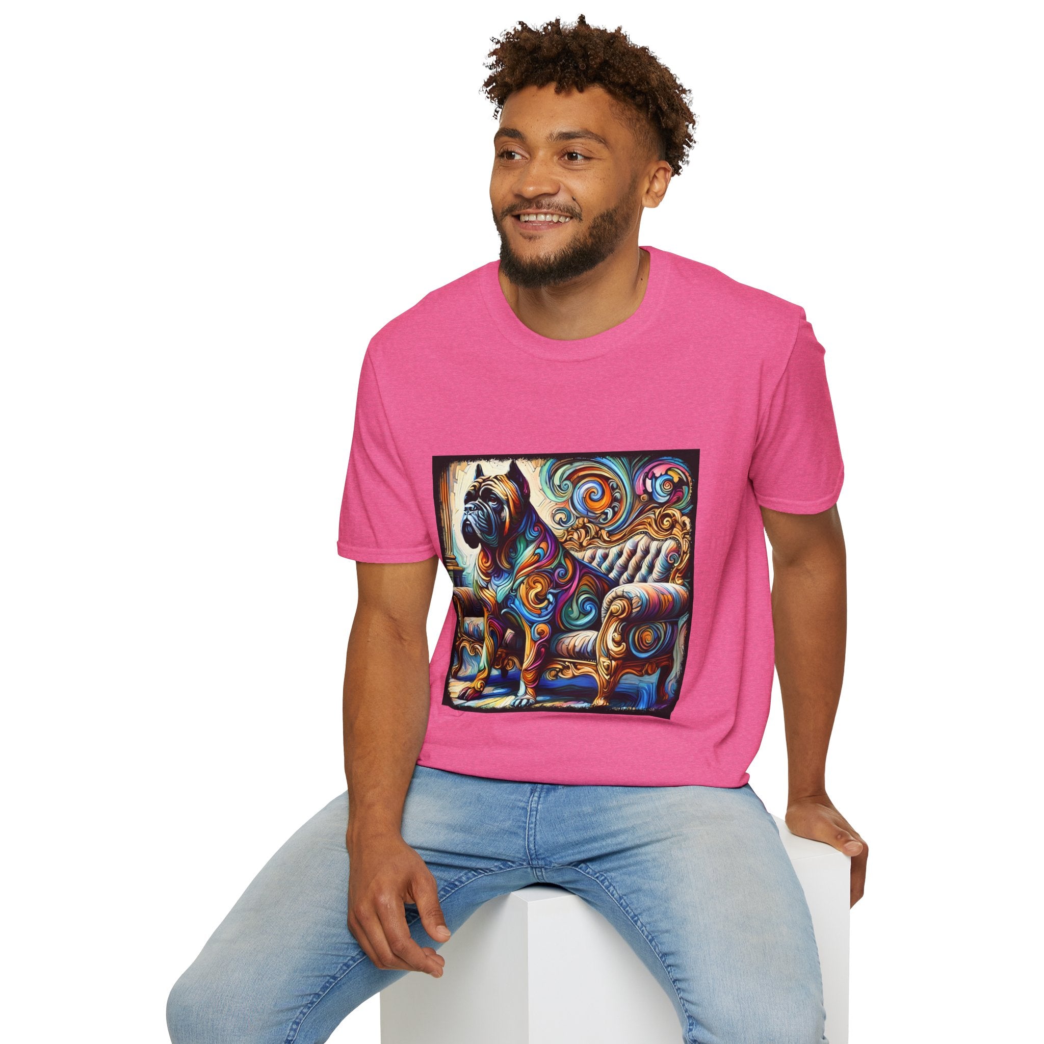 Cane Corso Bold Swirl | Unisex Dog T-Shirt