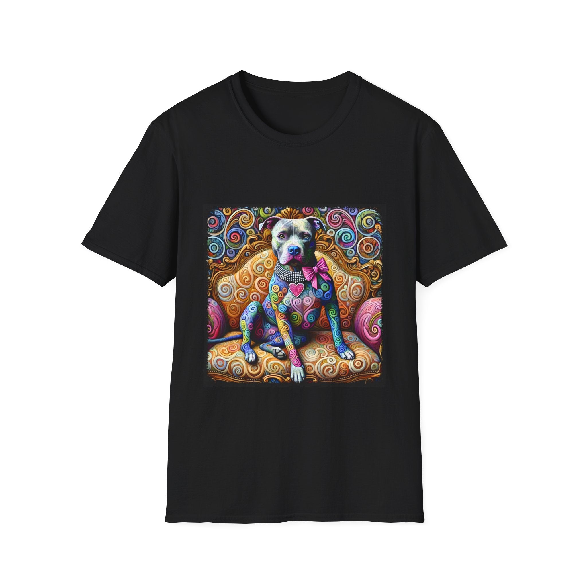American Pit Bull Terrier Shirt | Love Swirl Dog Lover Tee