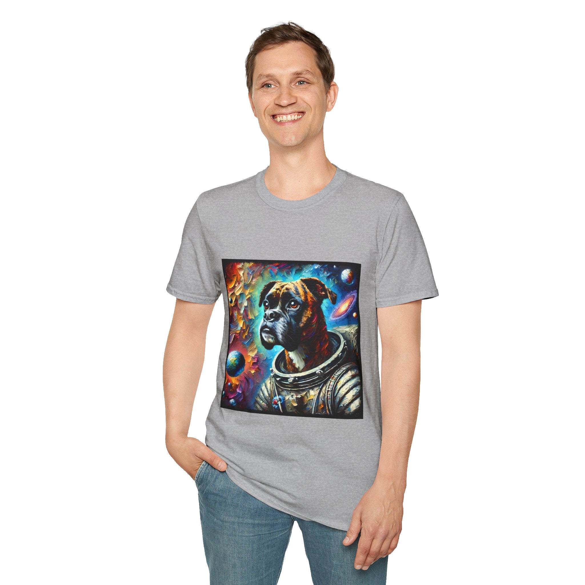 Boxer Cosmic Dream | Unisex Dog T-Shirt