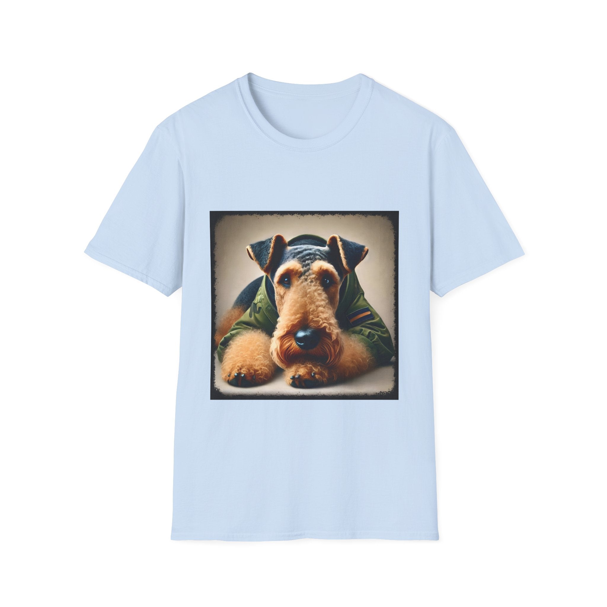 Airedale Terrier Shirt | Camo Cutie Dog Lover Tee