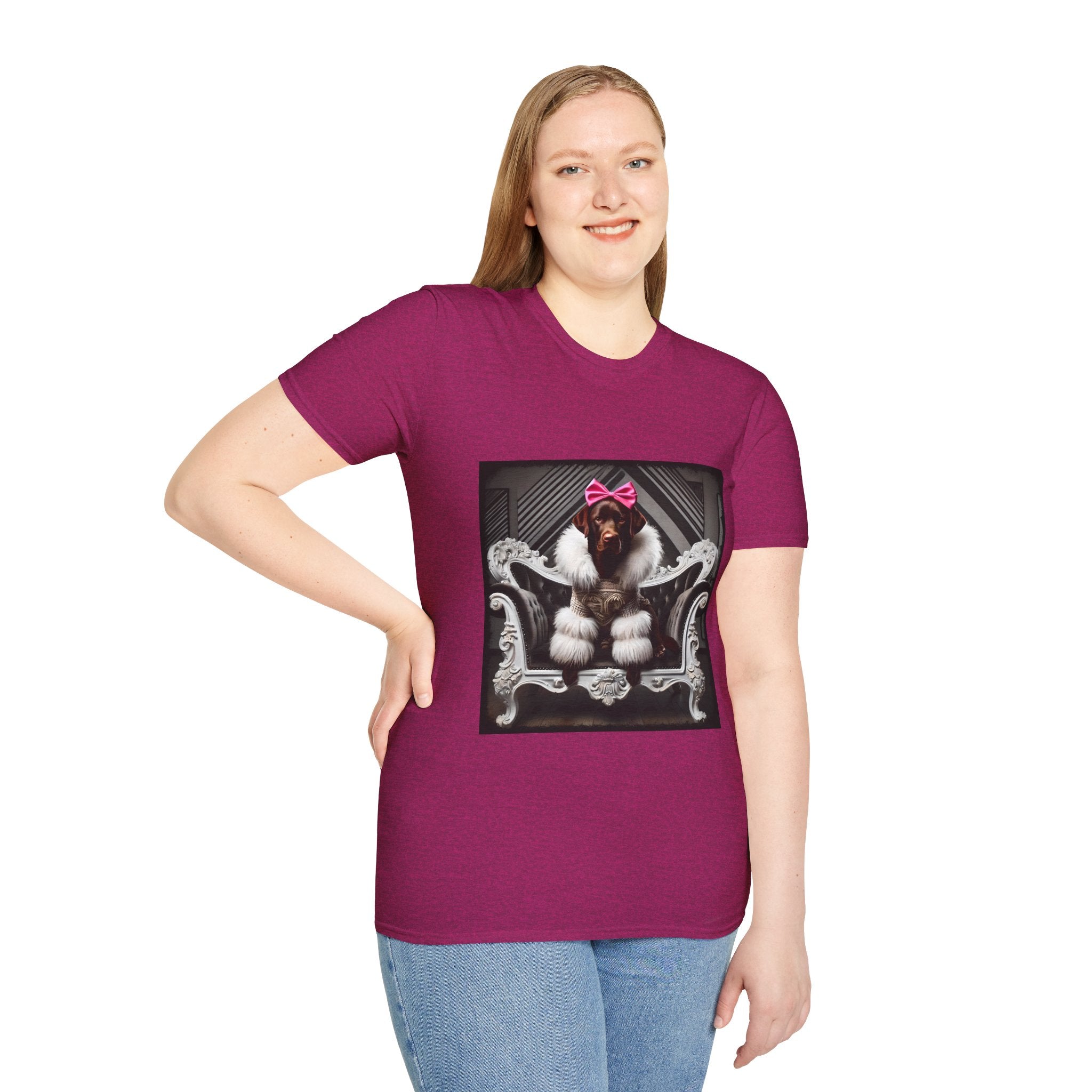 Labrador Retriever Chic Rocker | Unisex Dog T-Shirt