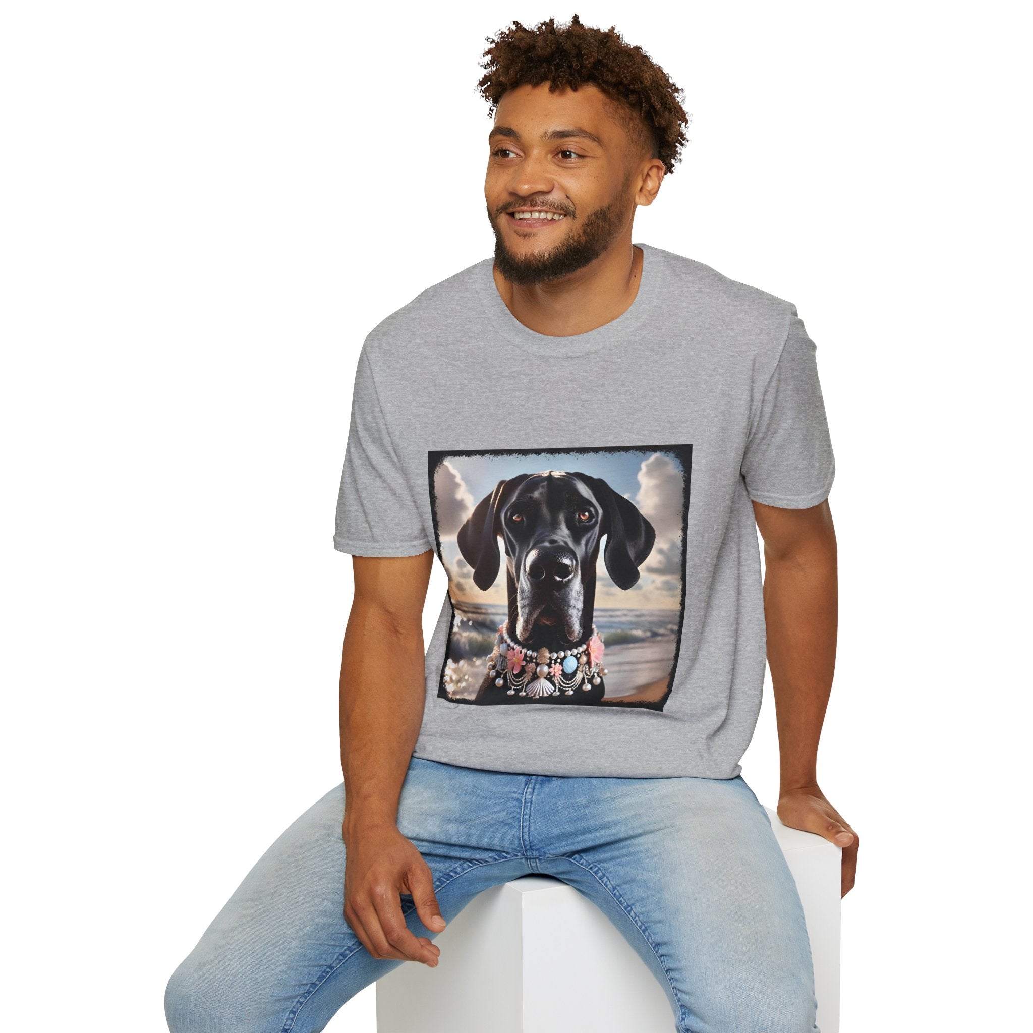 Great Dane Coastal Cutie | Unisex Dog T-Shirt