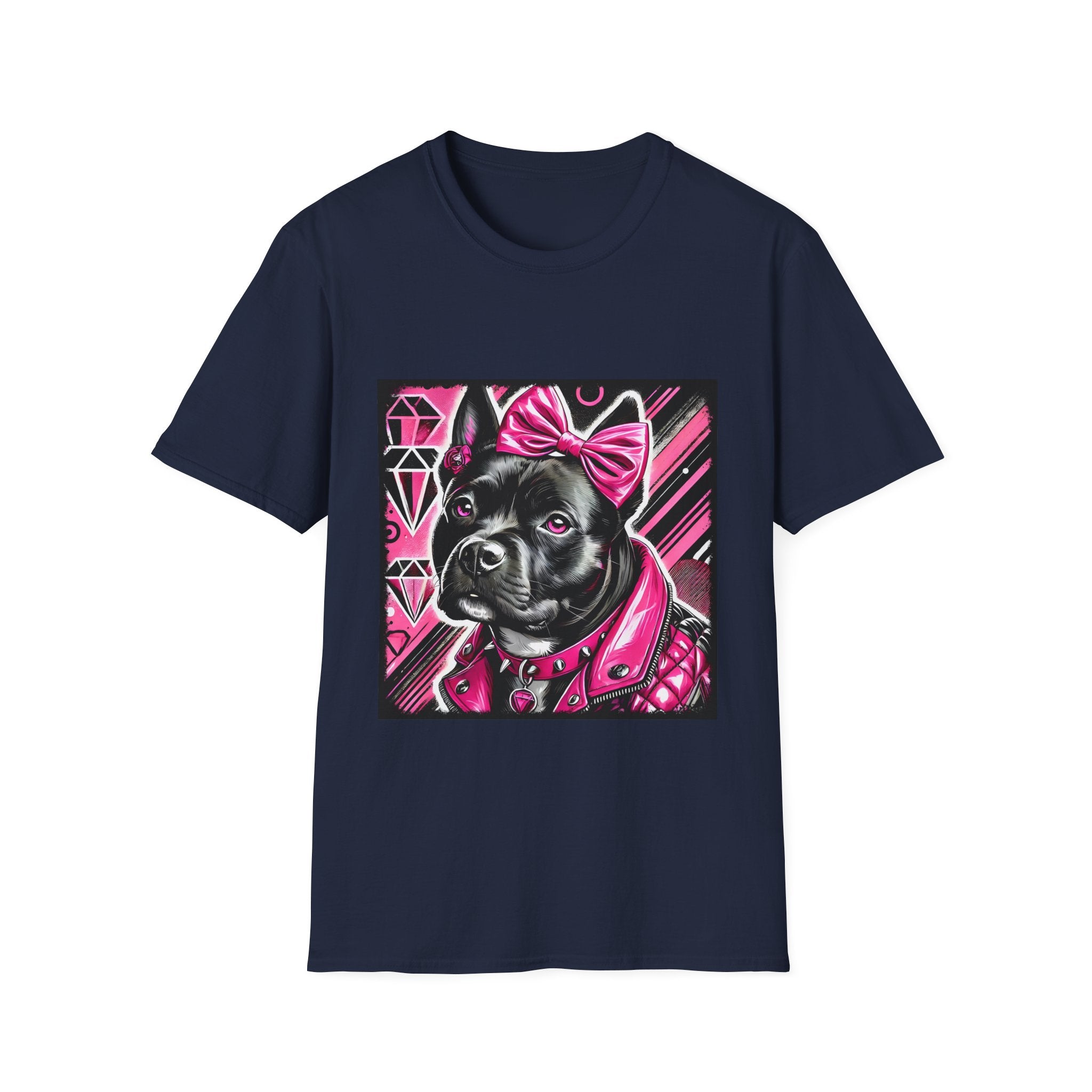 American Pit Bull Terrier Shirt | Pink Princess Bold Dog Lover Tee