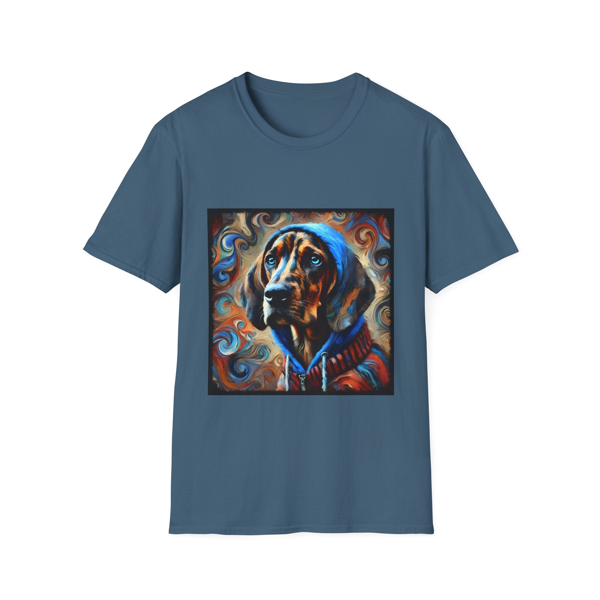 Coonhound Hoodie Swirl | Unisex Dog T-Shirt