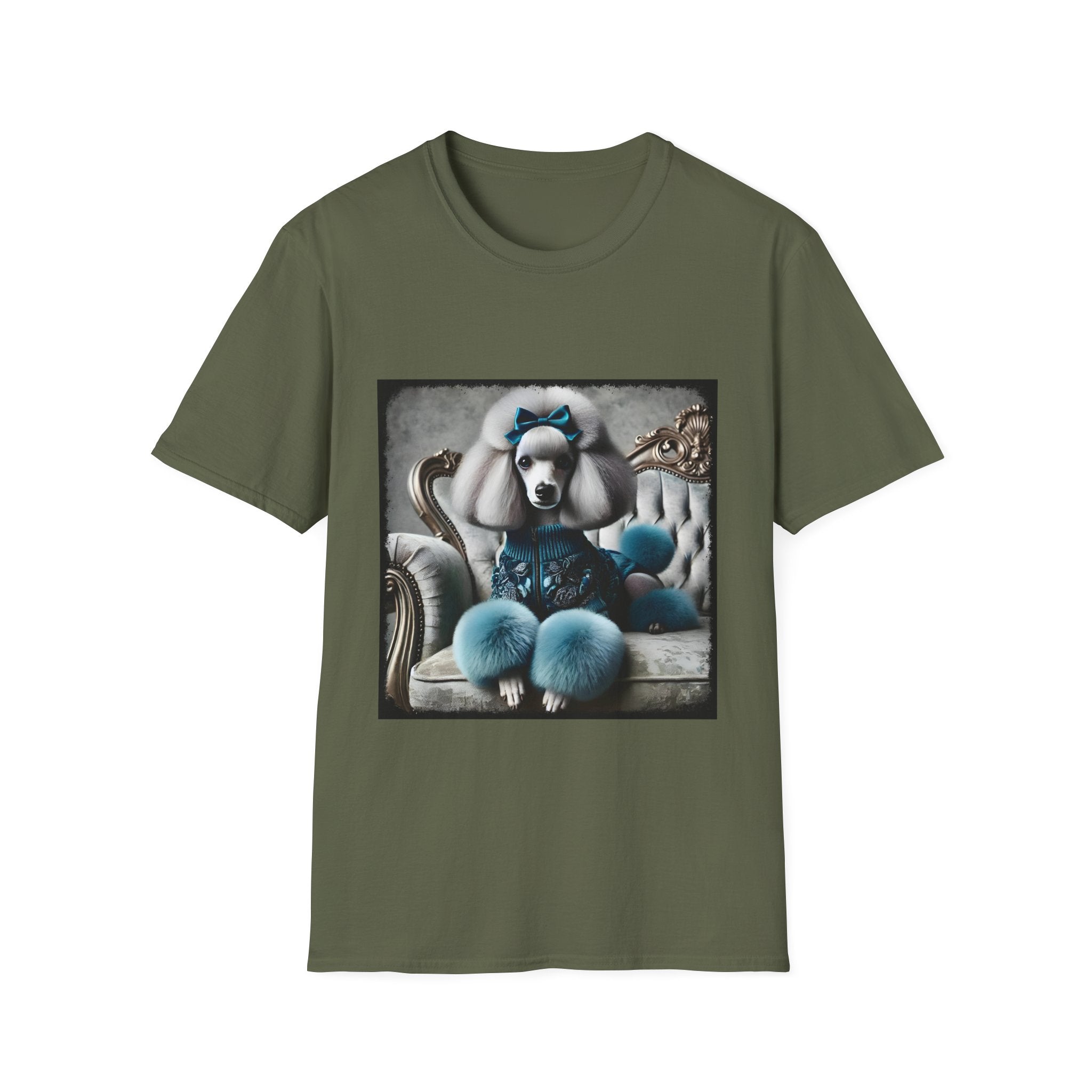 Poodle Bow Boss | Unisex Dog T-Shirt