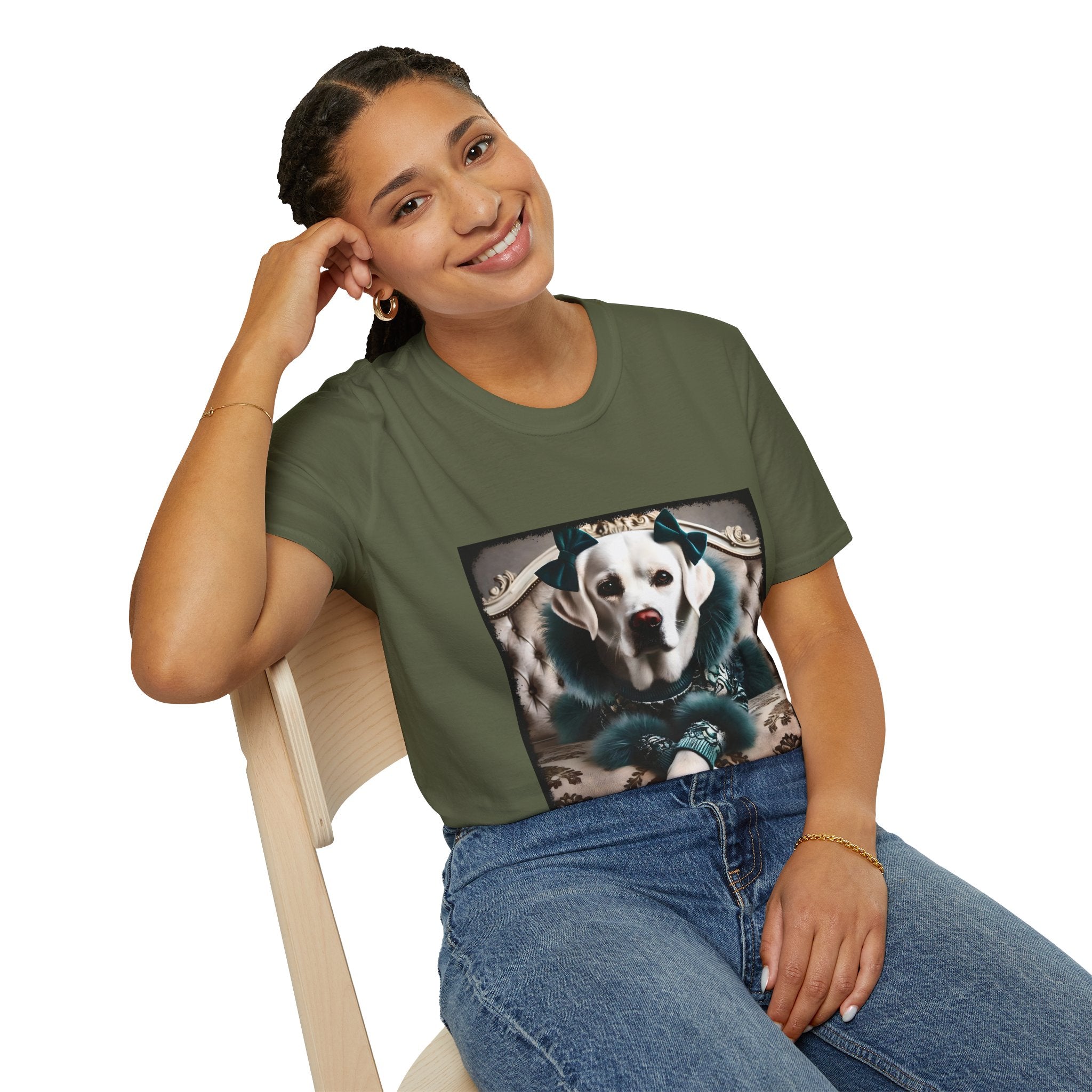 Labrador Retriever Fierce Chic | Unisex Dog T-Shirt