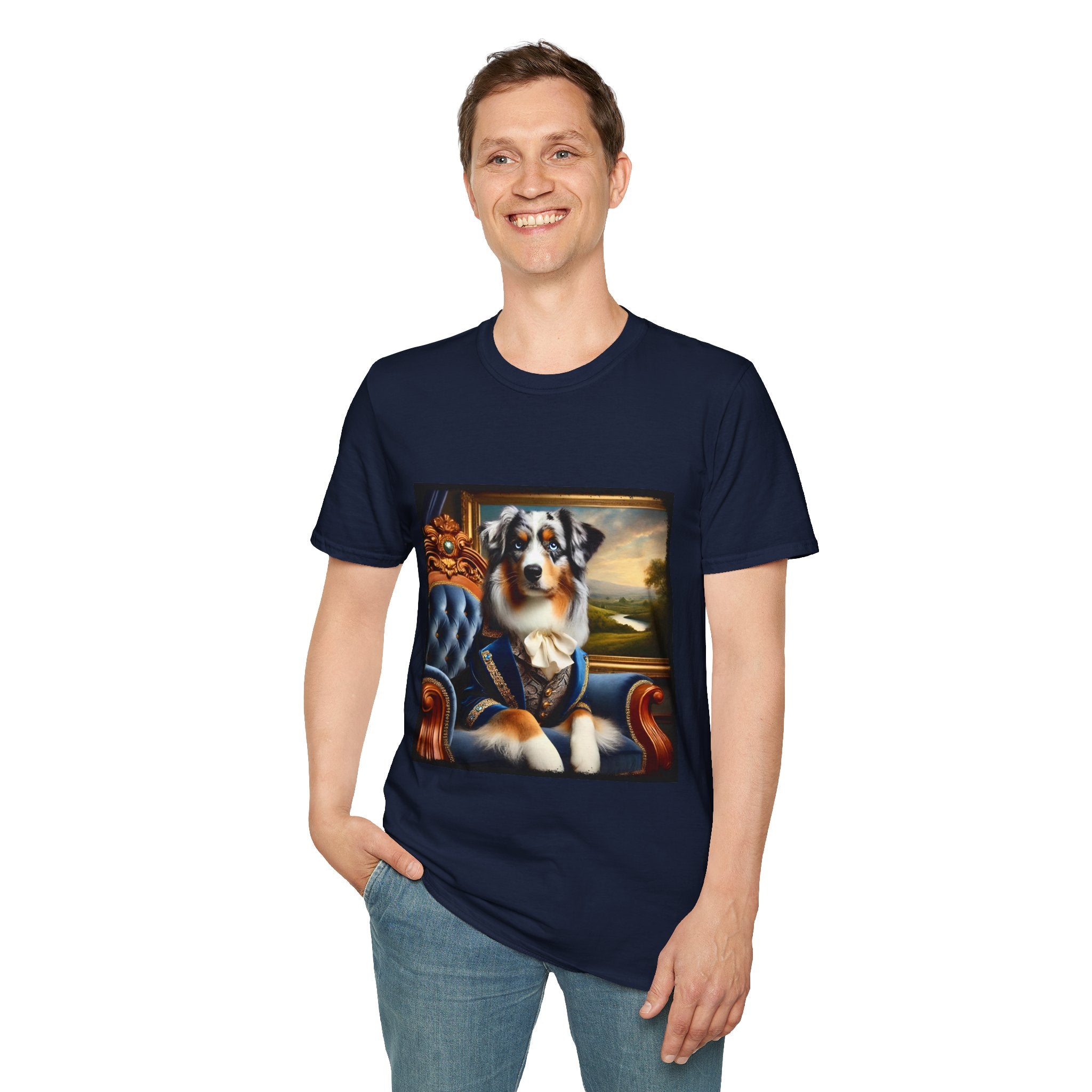Autralian Shepherd Tailored Tail | Unisex Dog T-Shirt