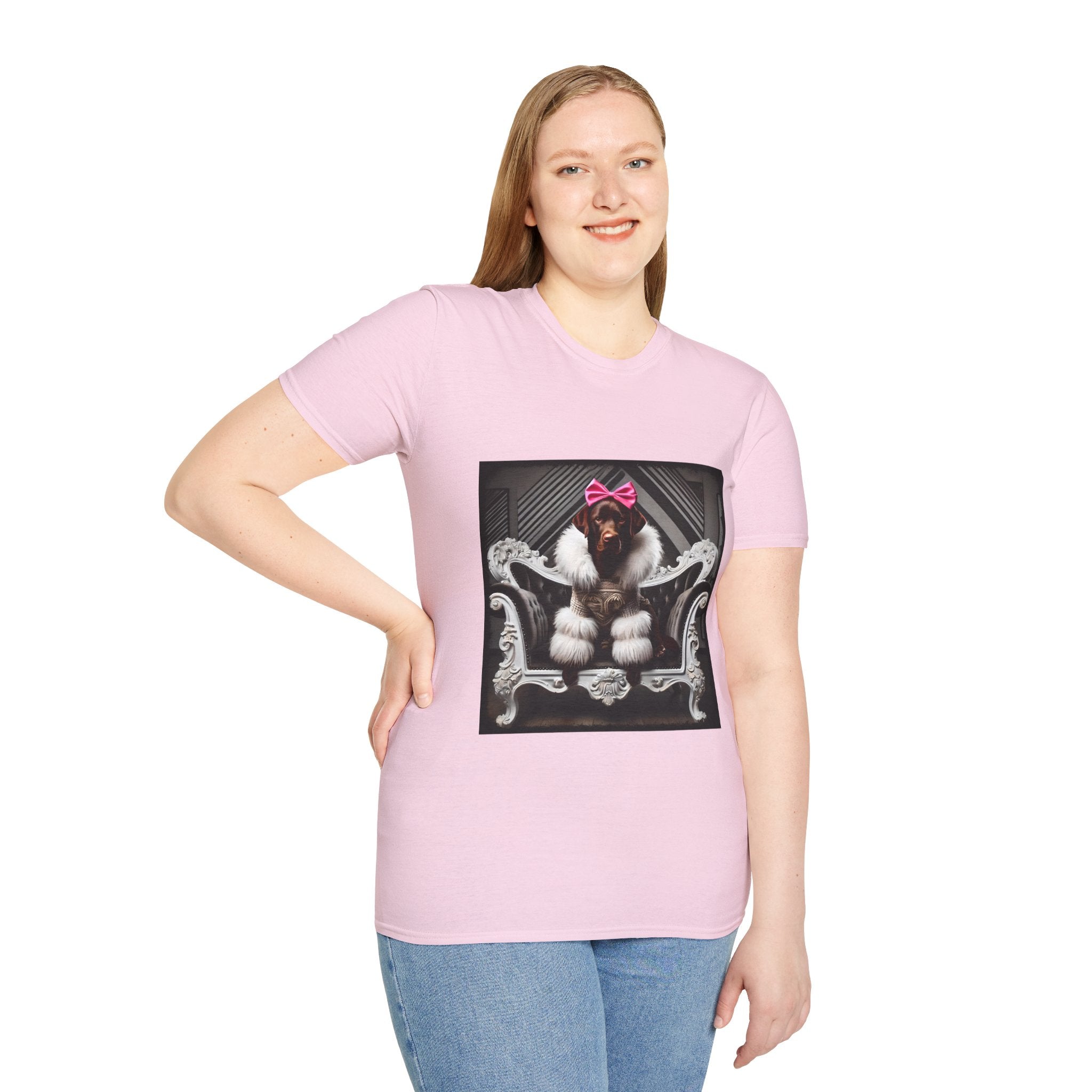 Labrador Retriever Chic Rocker | Unisex Dog T-Shirt