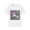 Pomeranian B&W Pink Bows | Unisex Dog T-Shirt