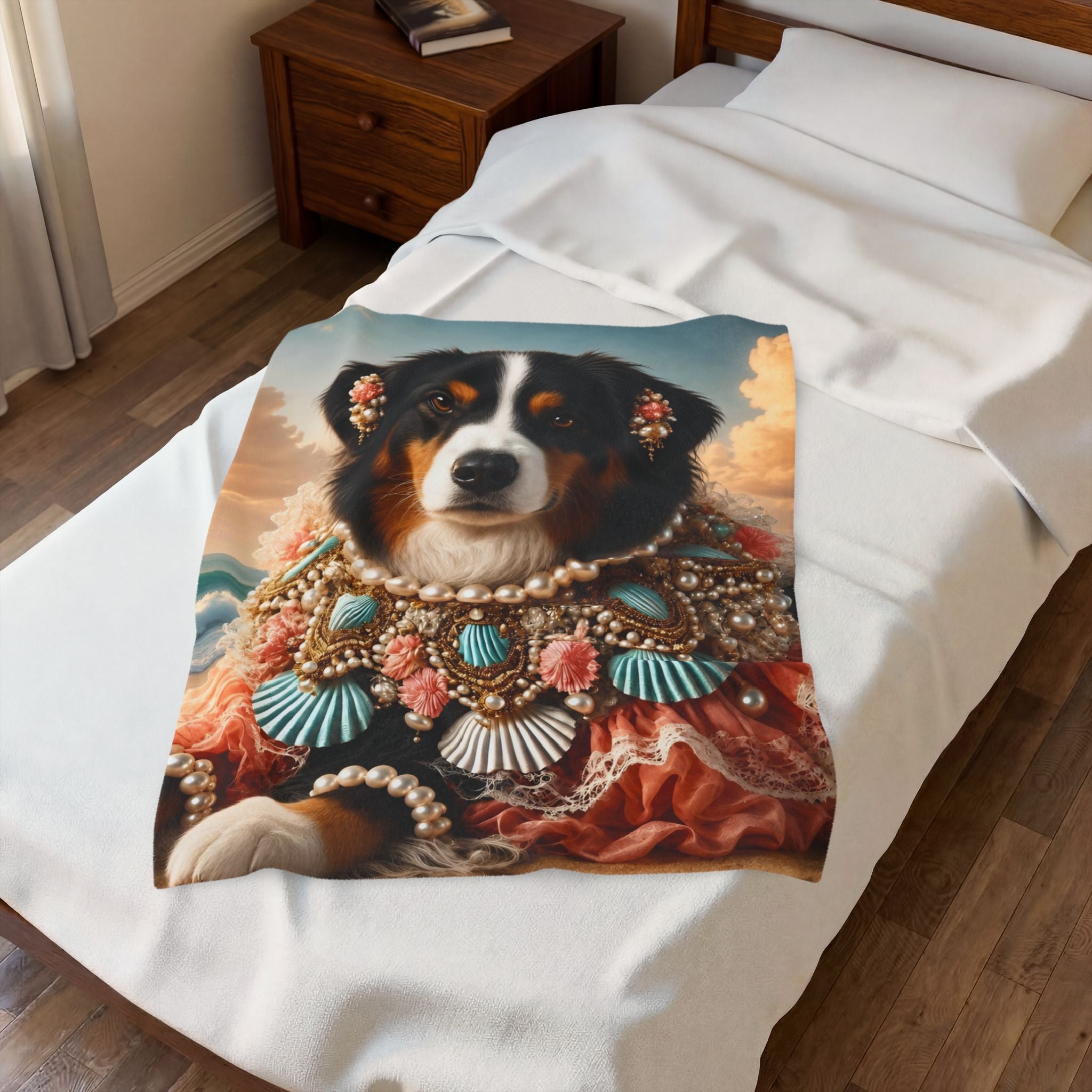 Australian Shepherd Blanket | Beach Beauty Dog Lover Gift