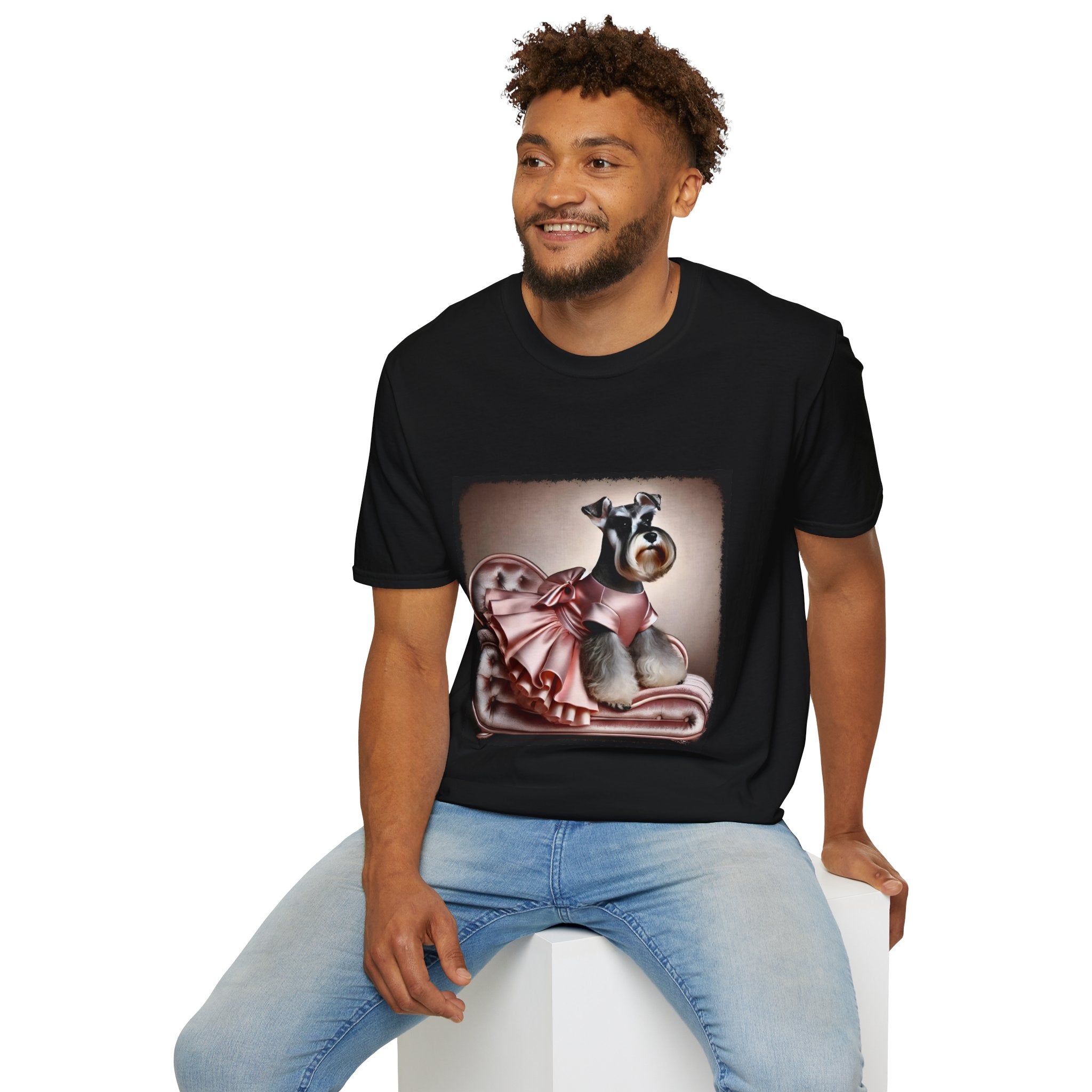 Schnauzer Blush Baby | Unisex Dog T-Shirt