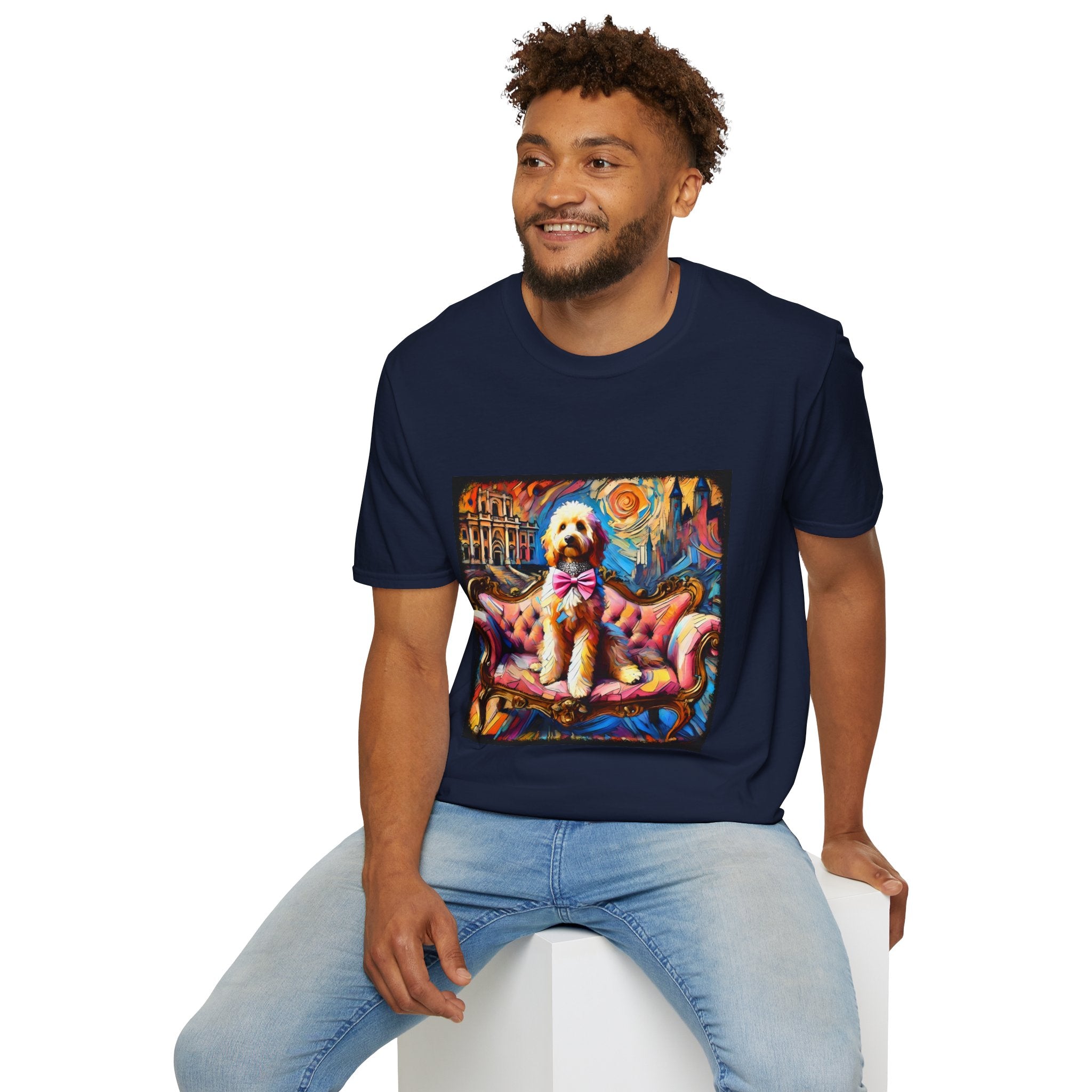 Goldendoodle Diamond Princess Classic | Unisex Dog T-Shirt