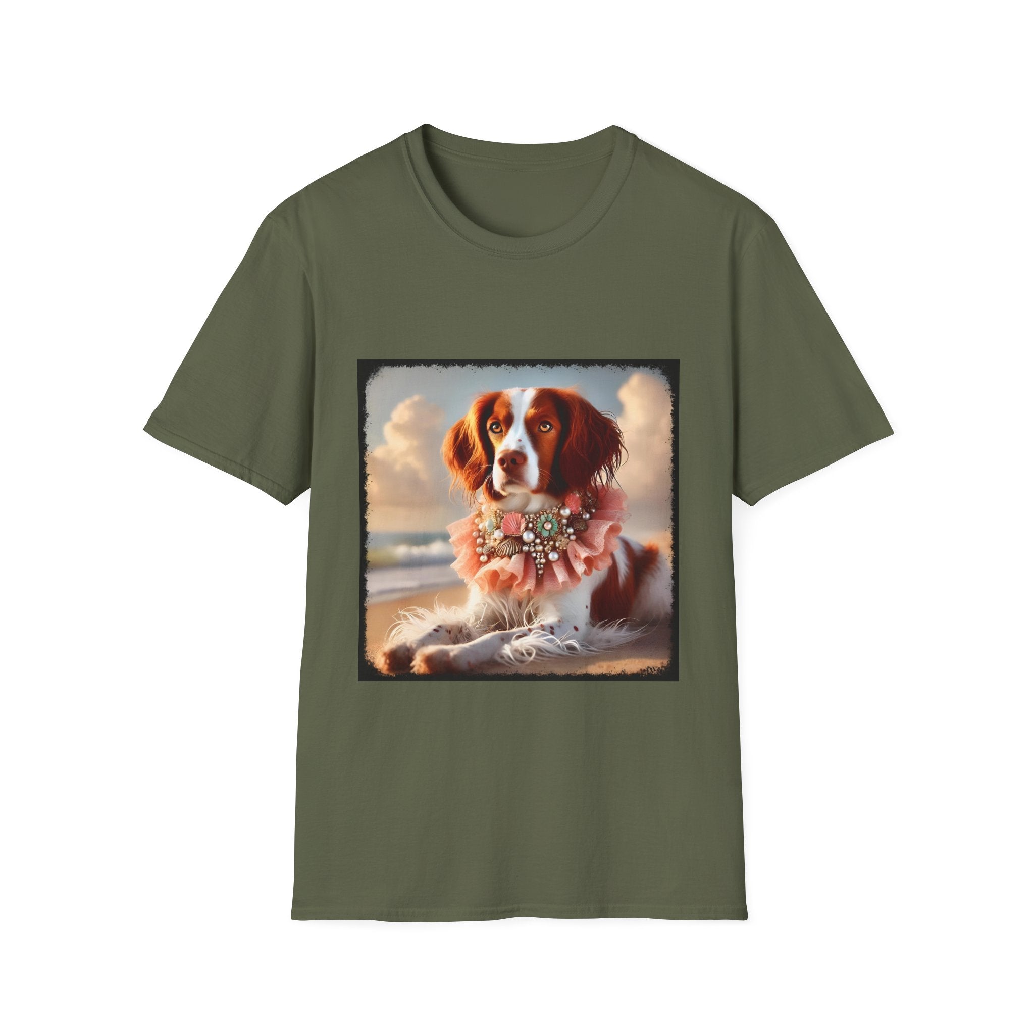 Brittany Beach Beauty | Unisex Dog T-Shirt