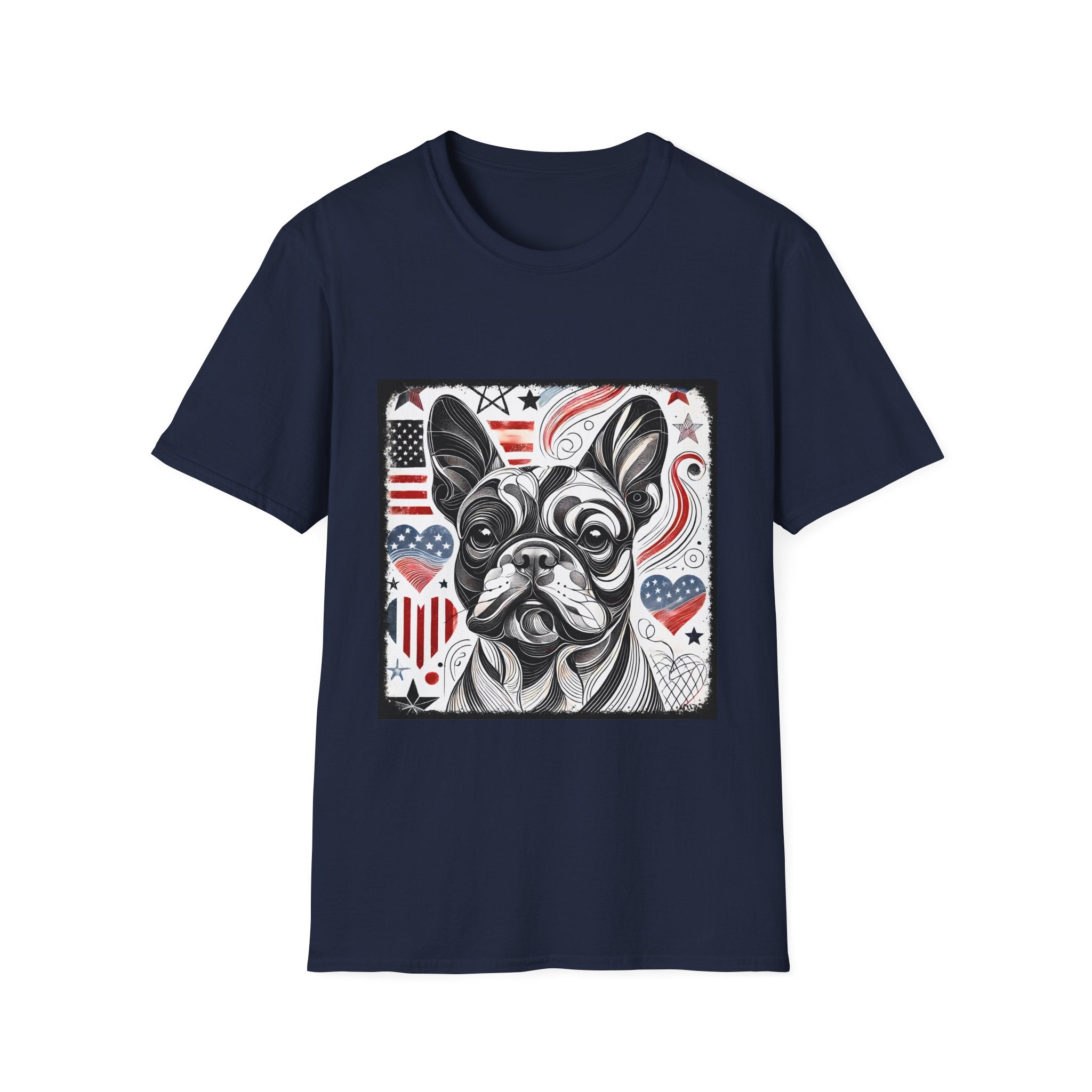French Bulldog Shirt | Americana Dream Dog Lover Tee