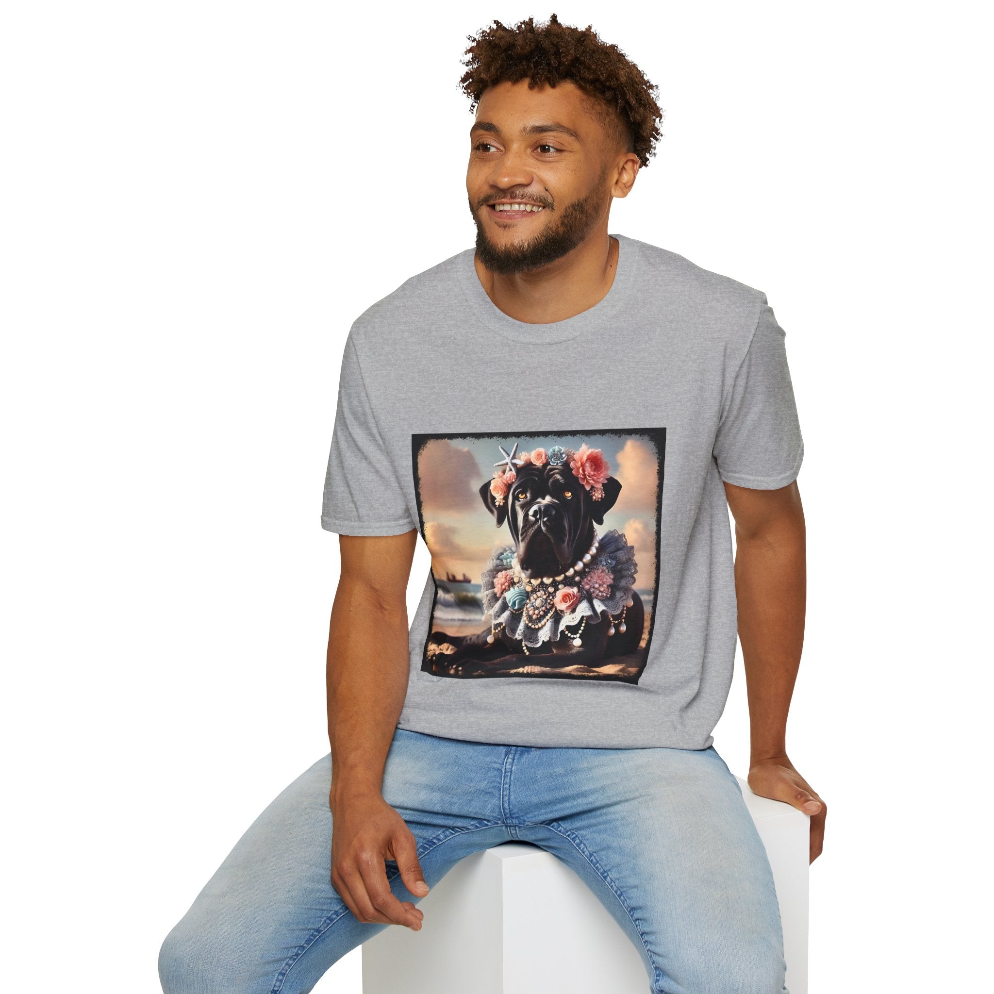 Cane Corso Beach Beauty | Unisex Dog T-Shirt