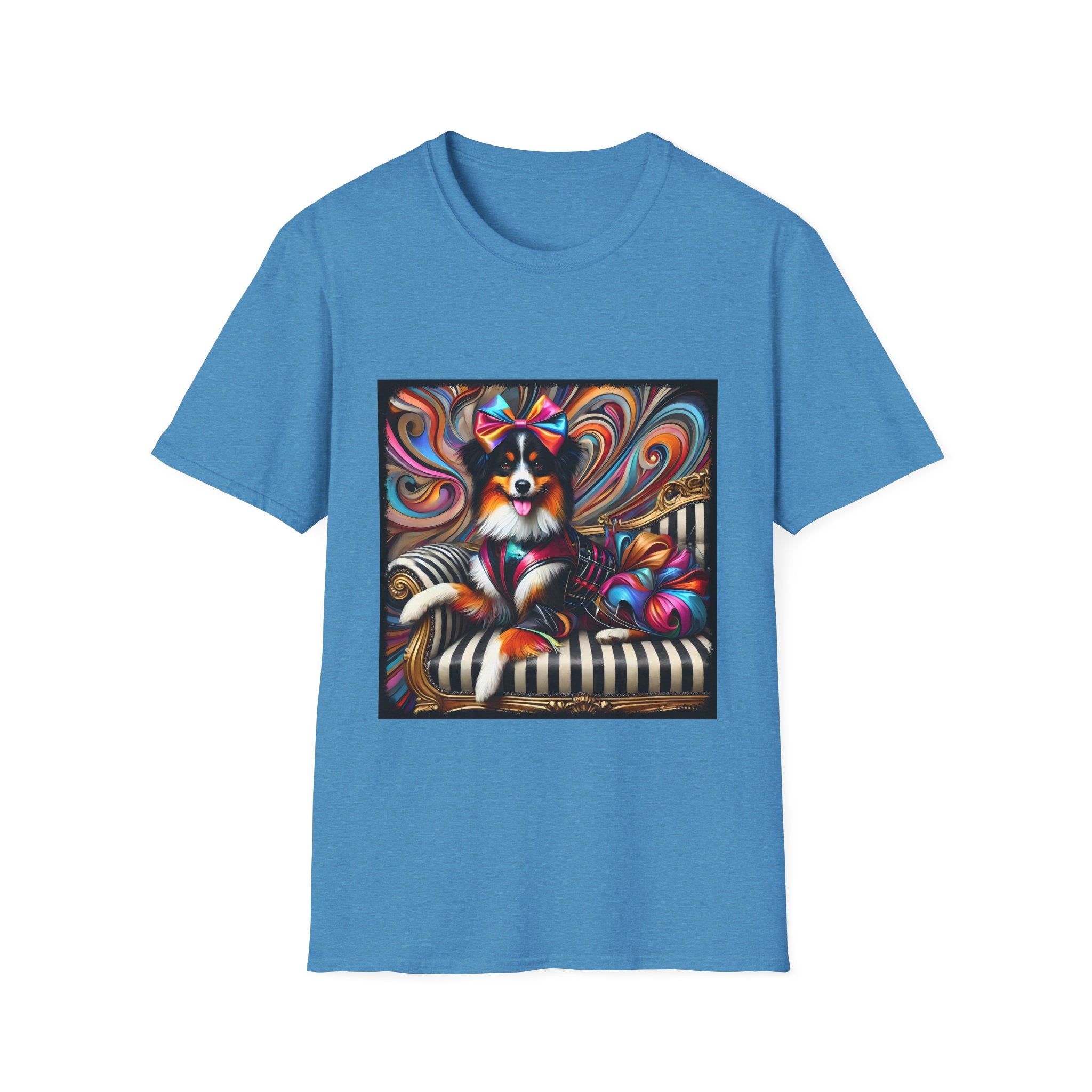 Australian Shepherd Bold Glam Rocker | Unisex Dog T-Shirt