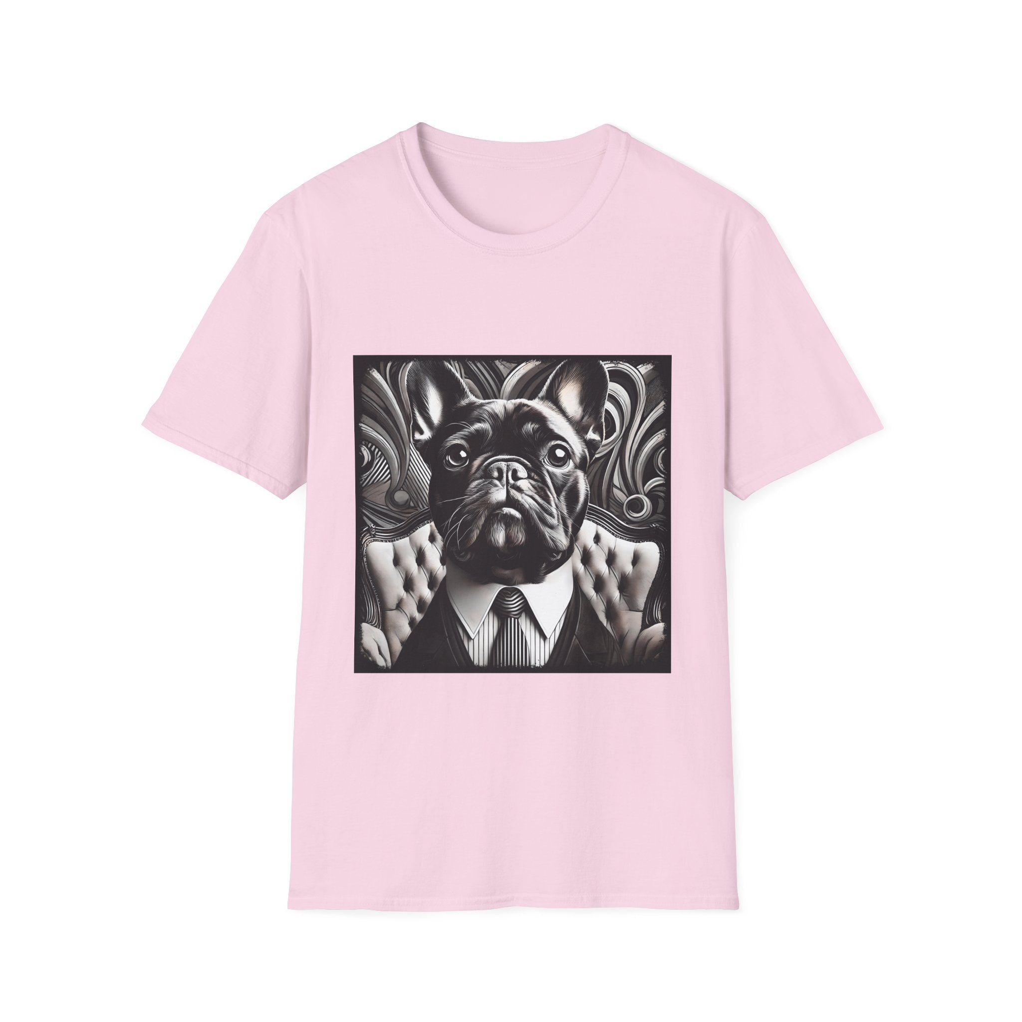 French Bulldog Shirt | B&W Gentleman Dog Lover Tee