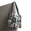 Golden Retriever Tote Bag | B&W Bold Eyes Dog Lover Gift