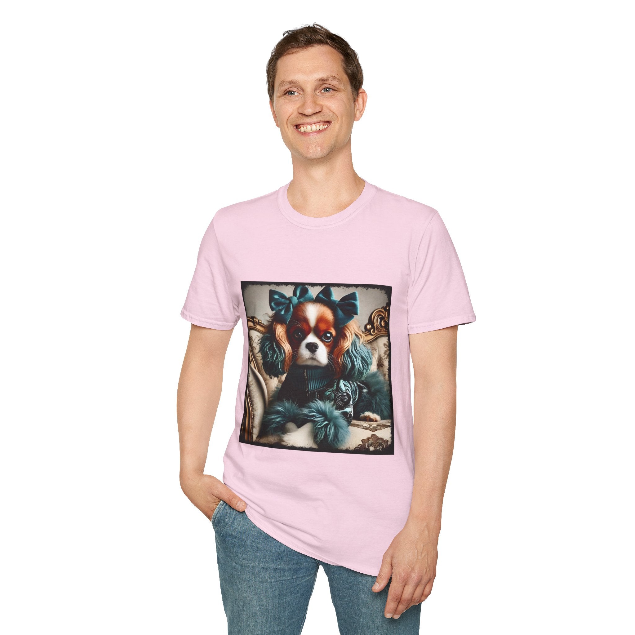 Cavalier King Charles Spaniel Glam Growler | Unisex Dog T-Shirt